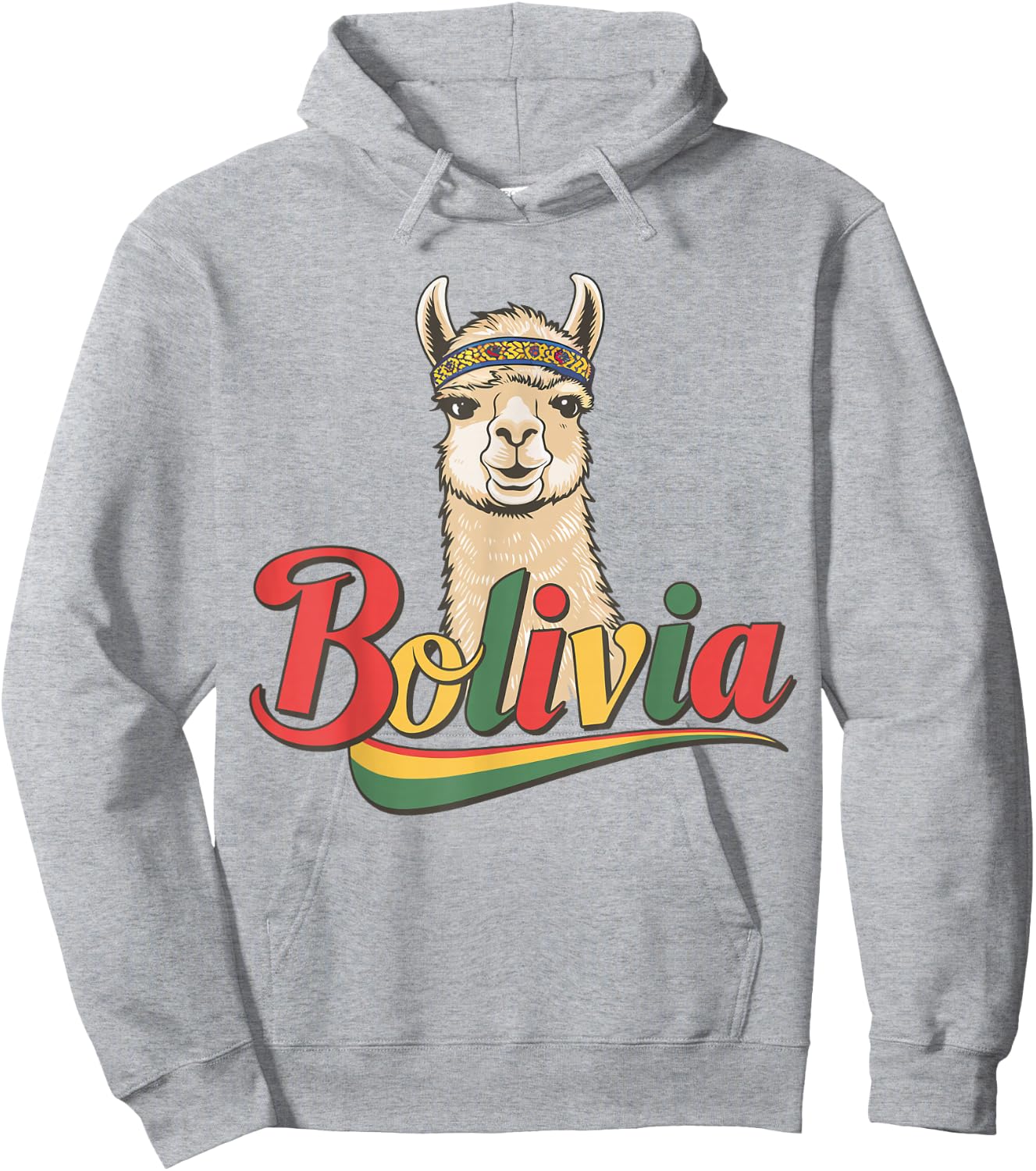 Bolivia Alpaca Loves Bolivian Llama Travel Enthusiasts Retro Hoodie - Hoodie | Ash