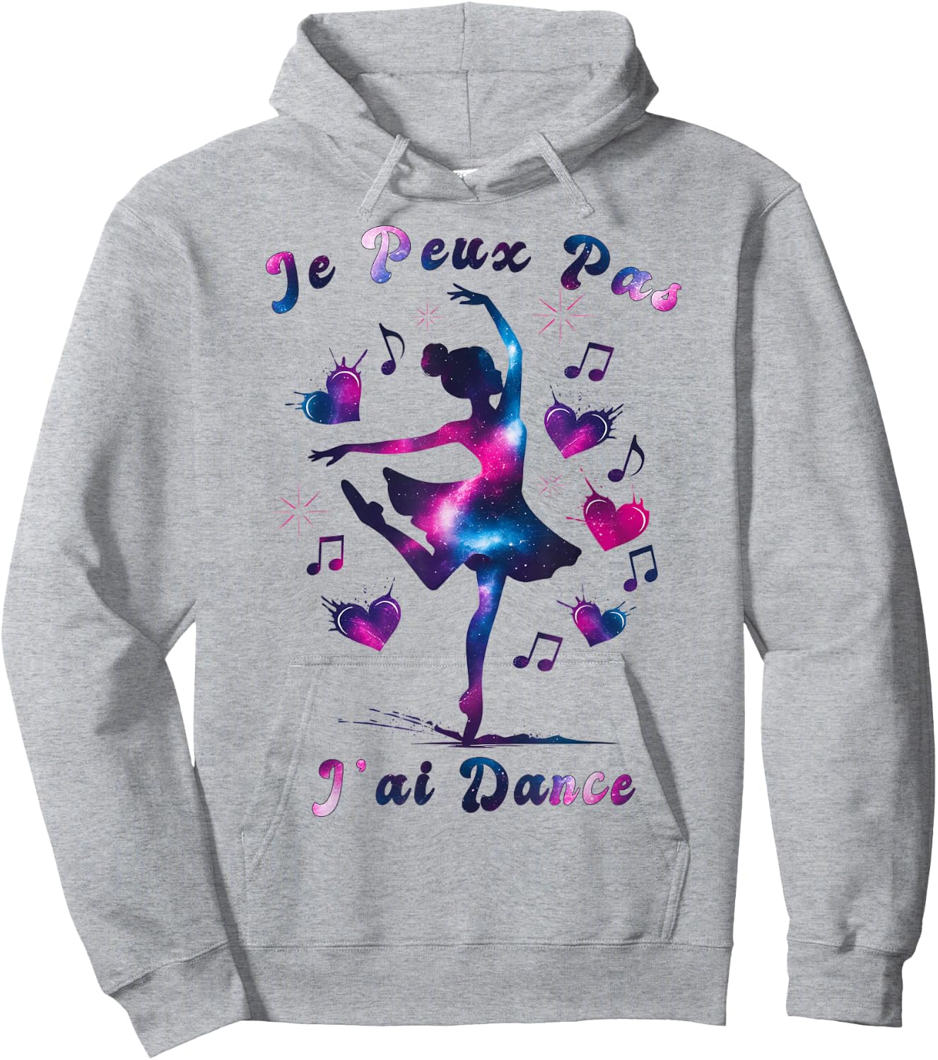 Je peux pas j'ai danse cadeau Dancer Hoodie - Hoodie | Ash