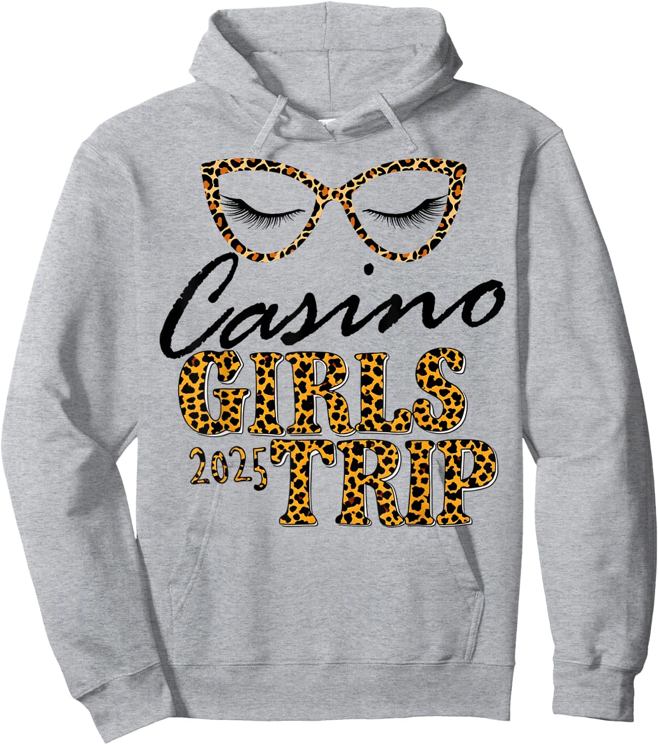 Girls Trip Casino 2025 Shirt Weekend Birthday Squad Hoodie - Hoodie | Ash