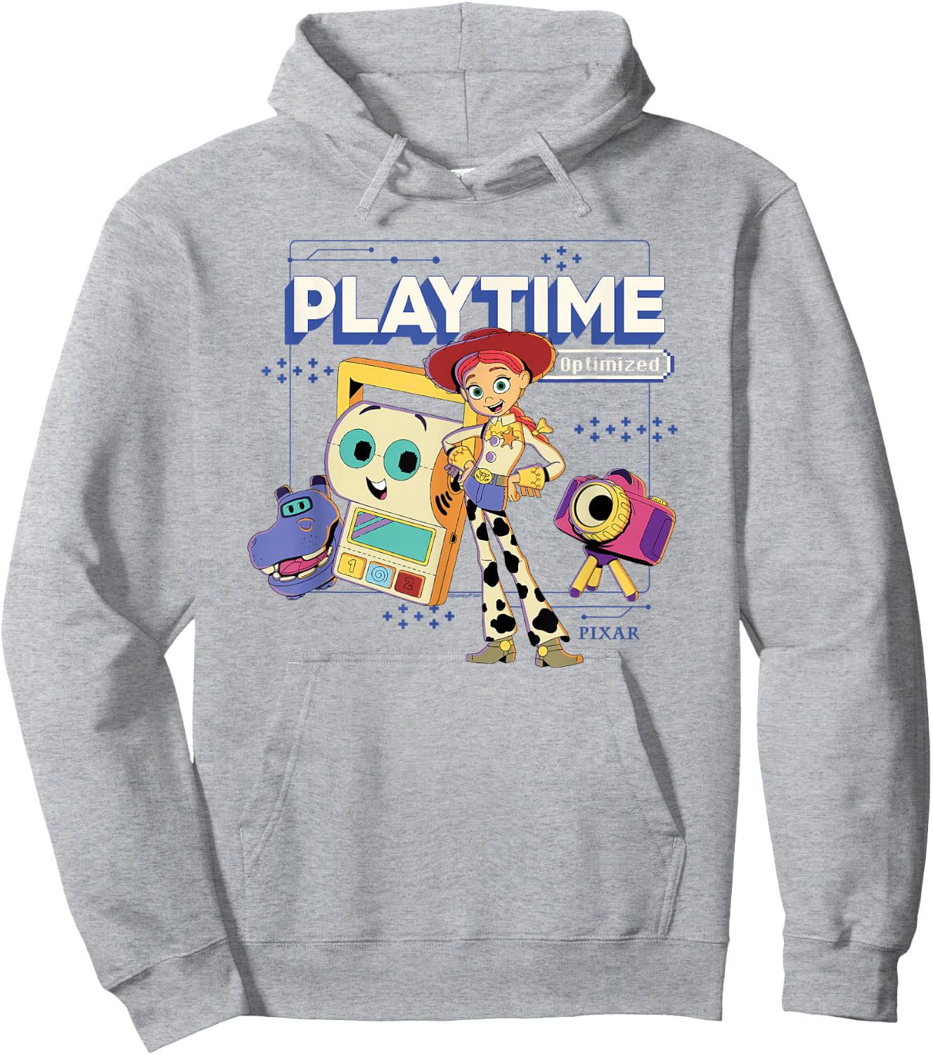 Disney Pixar Toy Story 5 Jessie Playtime Optimized Hoodie - Hoodie | Ash