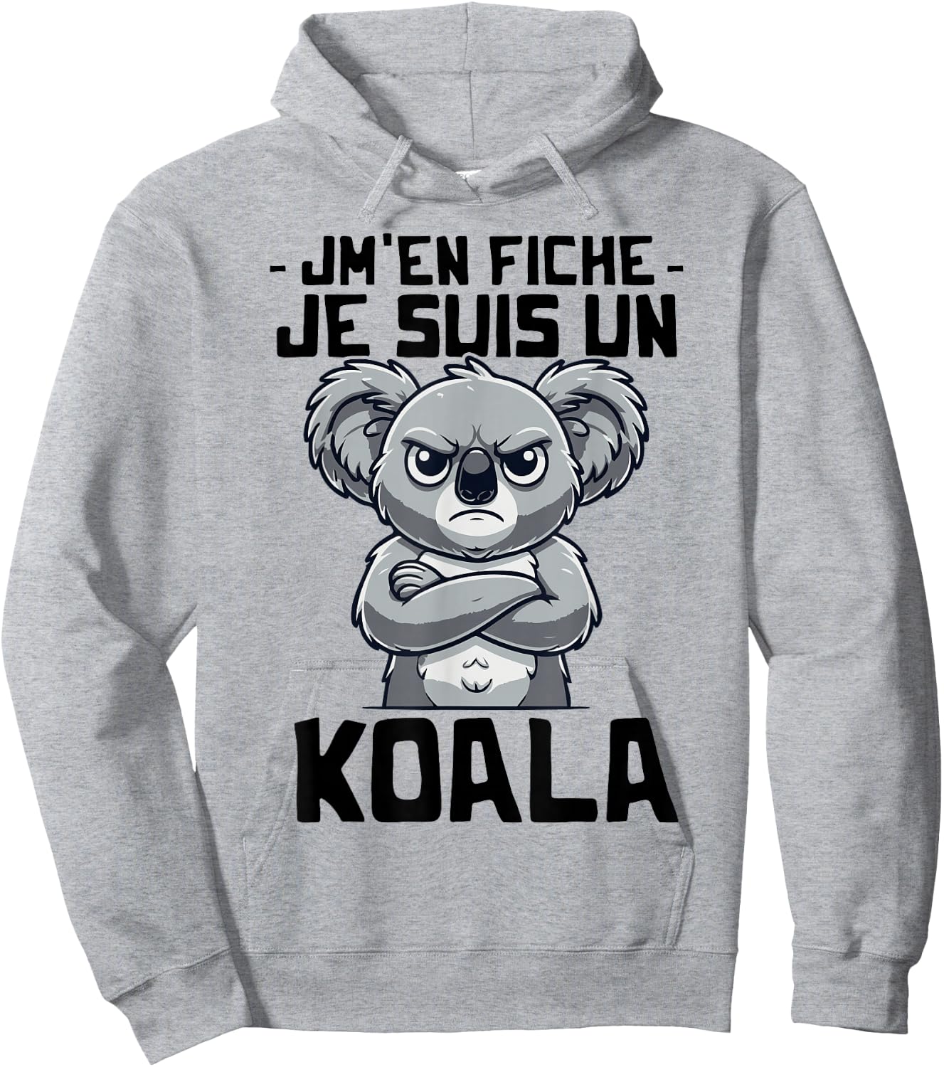 Idea Koala Humour Woman Girl Boy Je suis un Koala , white, S Hoodie - Hoodie | Ash