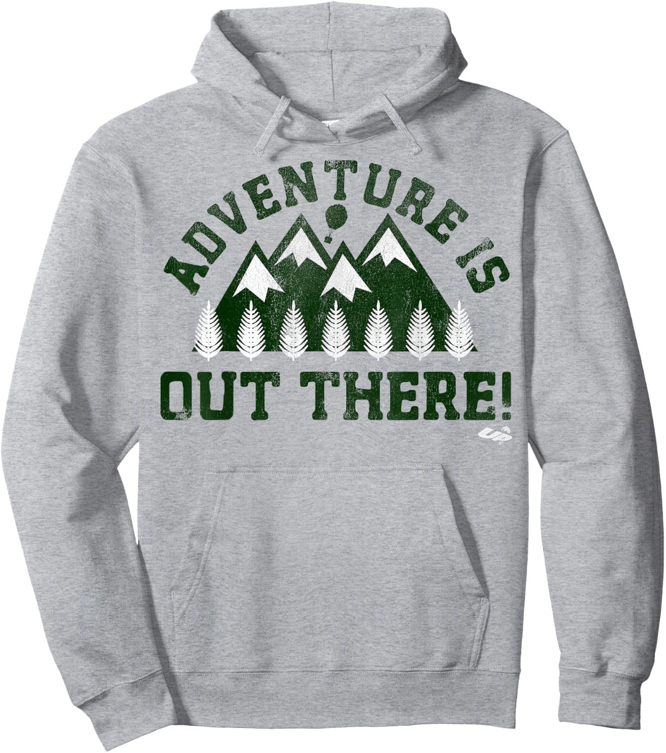 Disney Pixar Up Adventure Is Out There Forest Style Hoodie - Hoodie | Ash