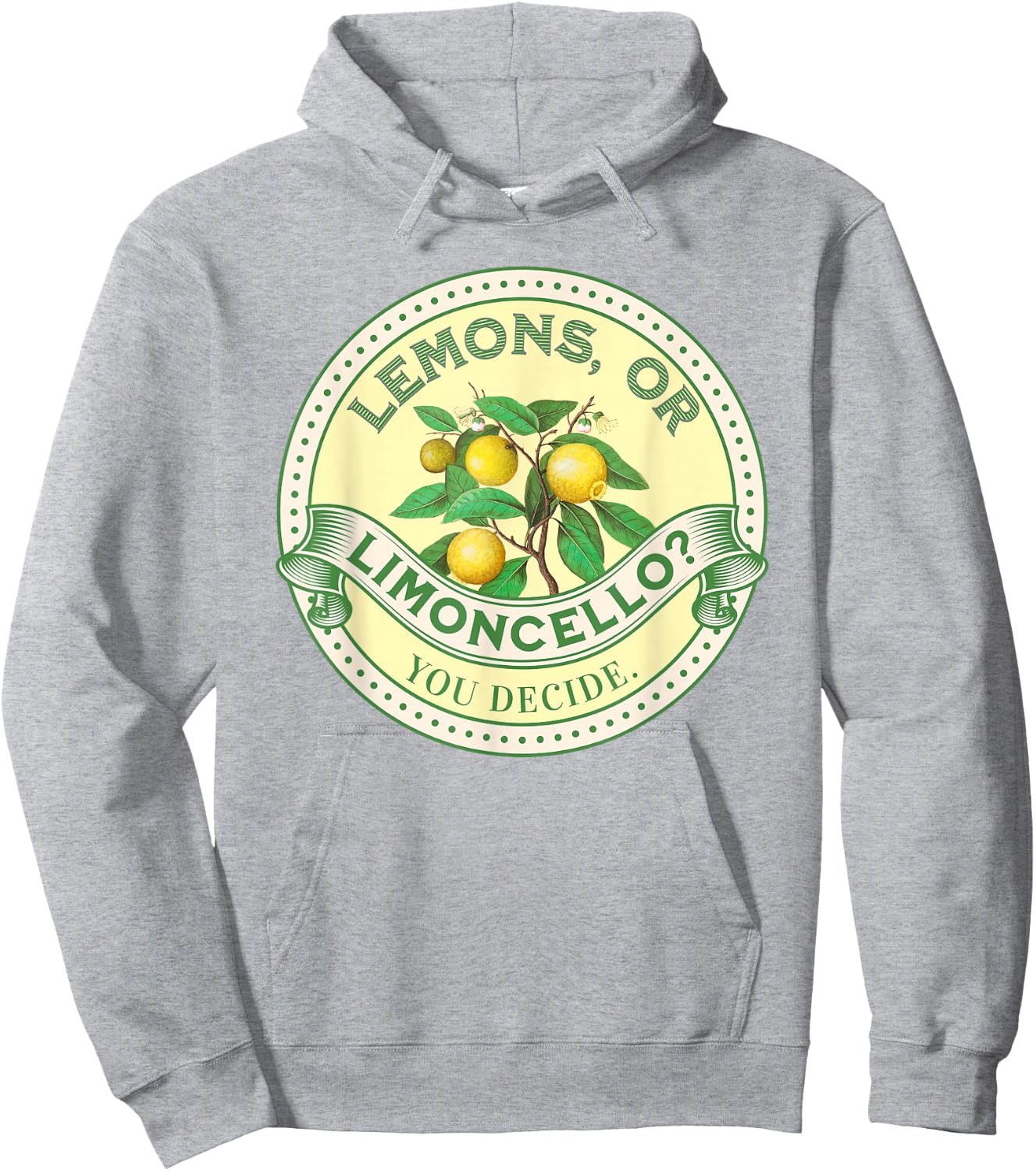 Lemons or Limoncello? Du entscheidest Optimist/Pessimist , White Hoodie - Hoodie | Ash