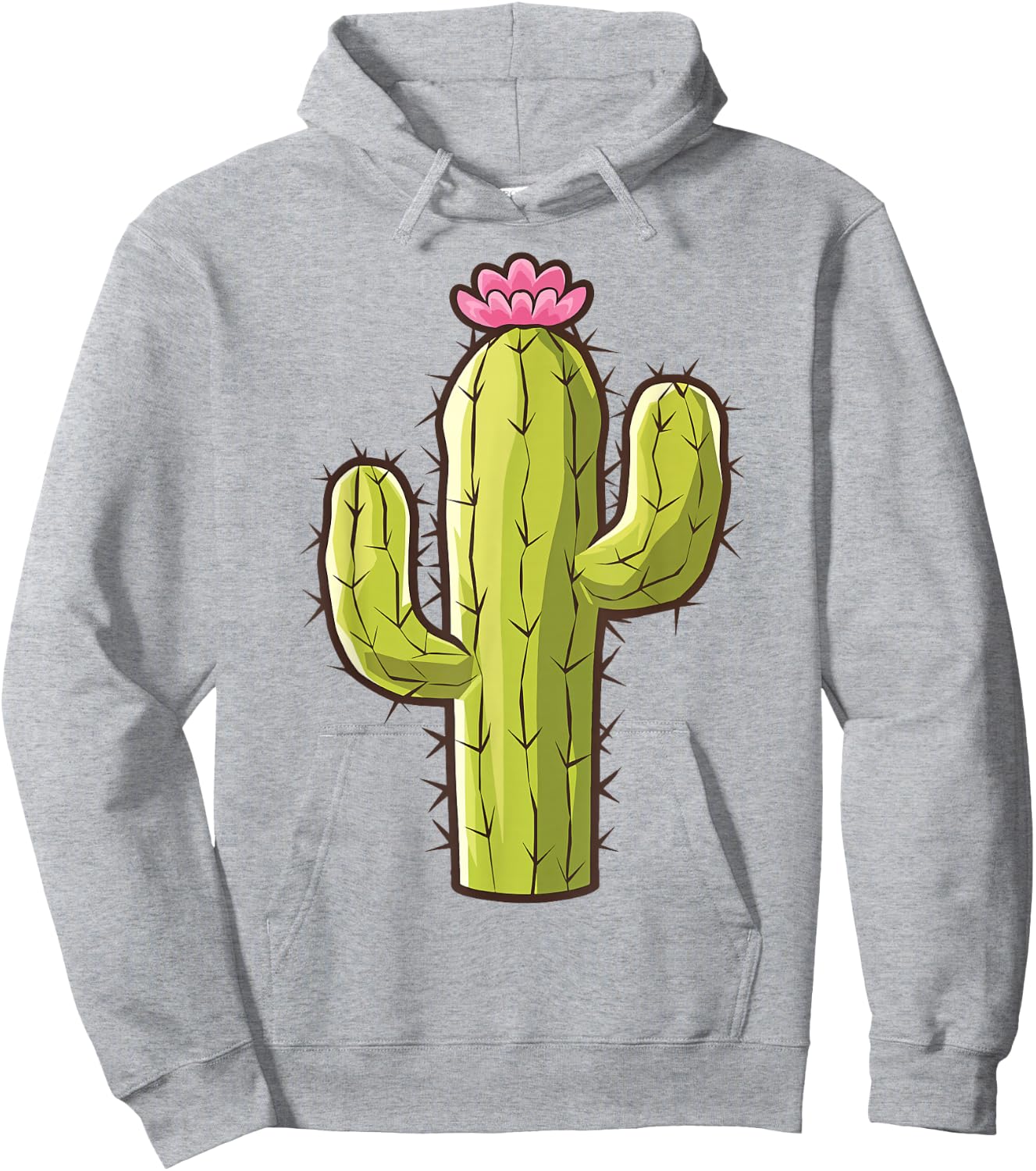 Cactus Shirt Adult Kids Men Women Cactus Costume Hoodie - Hoodie | Ash