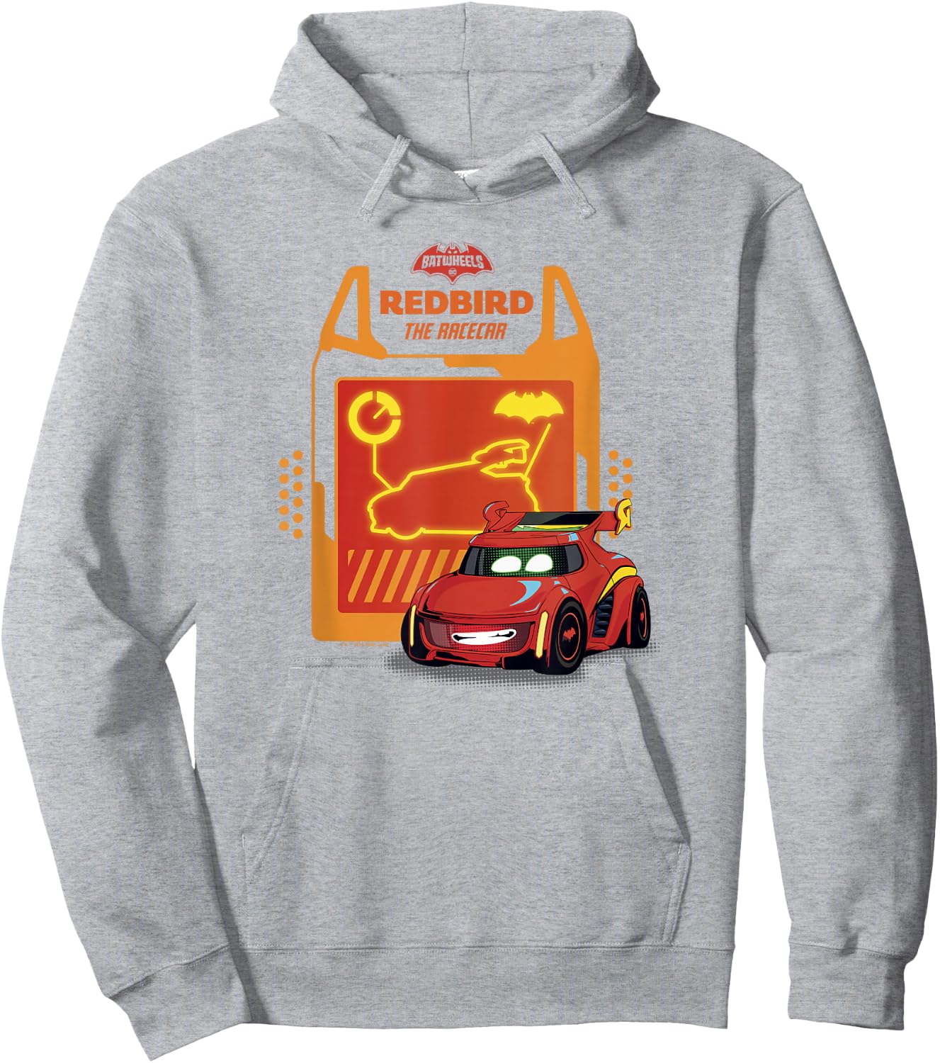 Batwheels Redbird The Racecar Hoodie - Hoodie | Ash