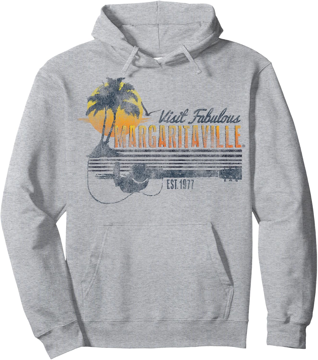 Margaritaville Gitarre Hoodie - Hoodie | Ash