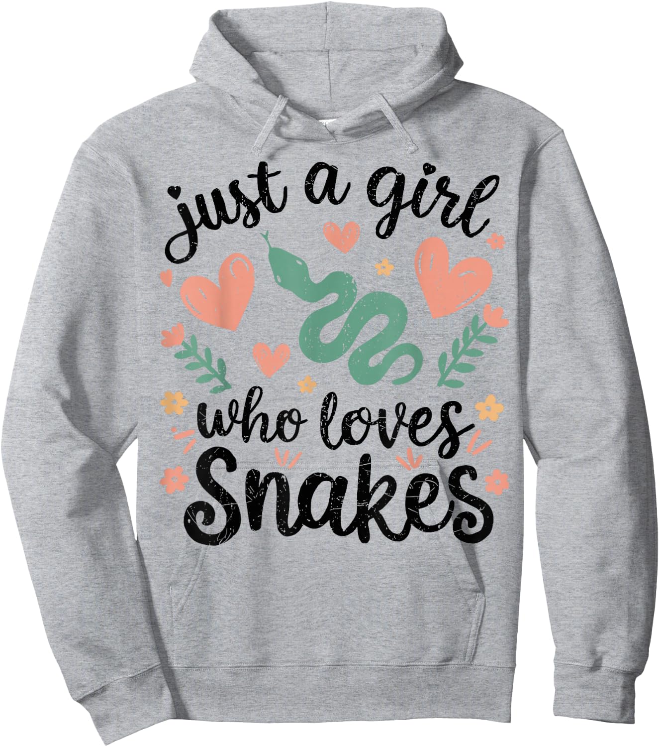 Snake Handler Girl Snake Woman Snake Hoodie - Hoodie | Ash