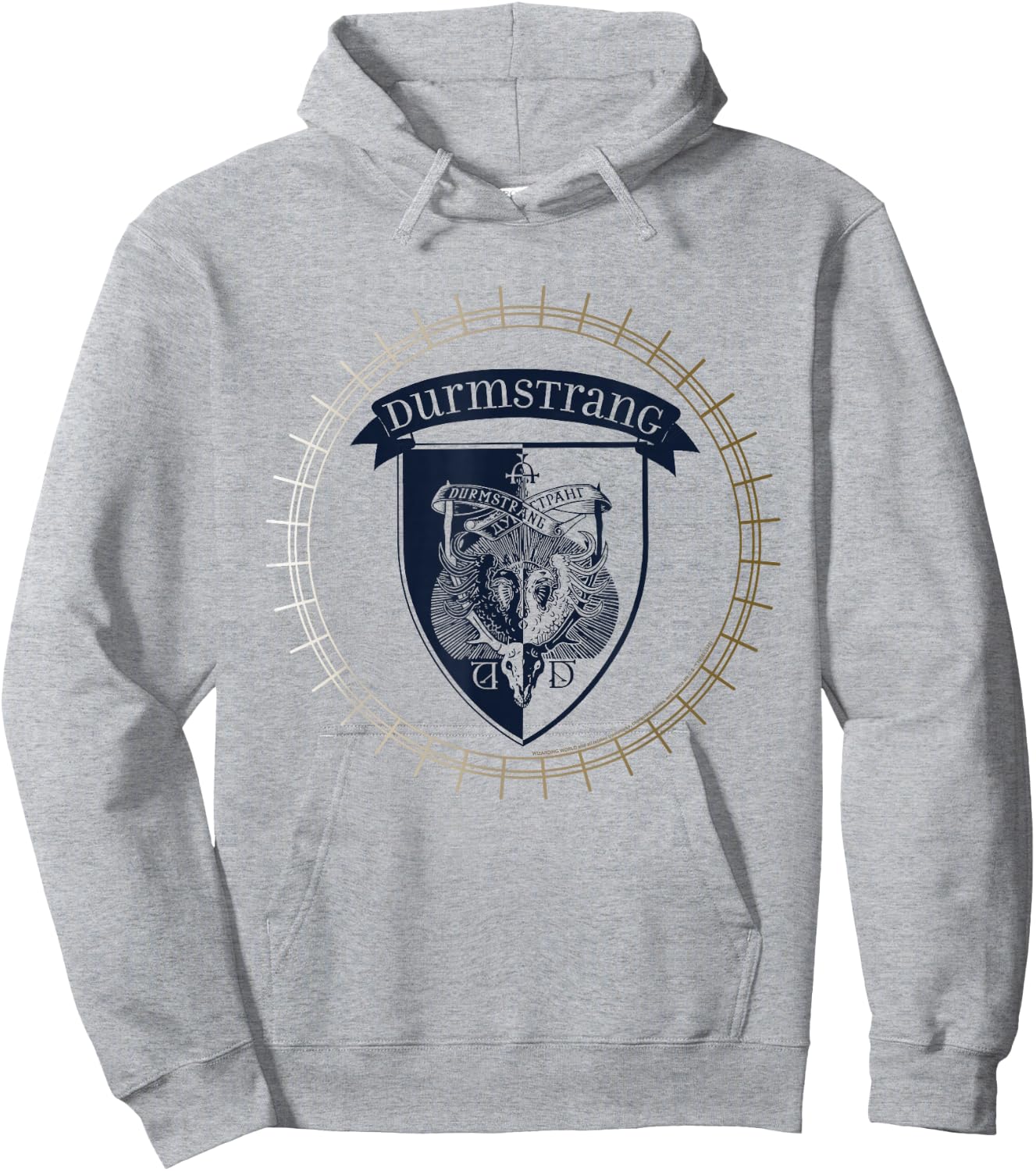 Harry Potter Durmstrand Emblem Hoodie - Hoodie | Ash