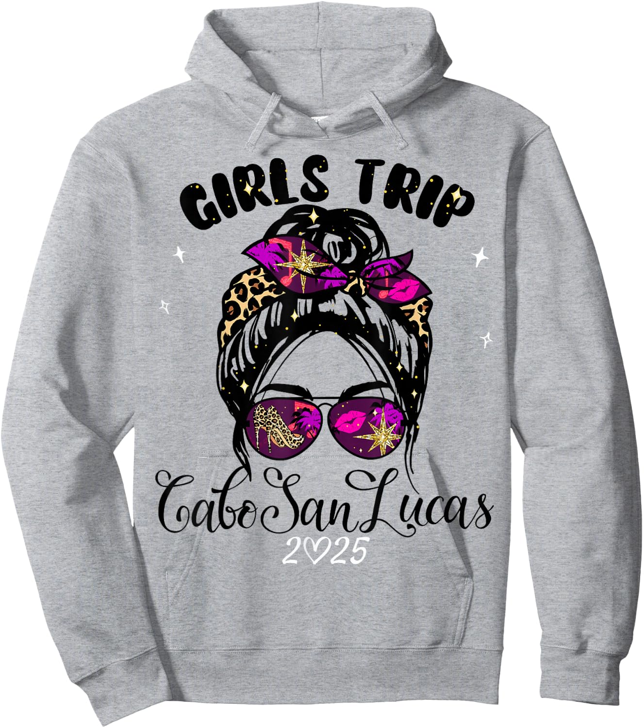 Girls Trip Cabo San Lucas 2025 Weekend Birthday Squad Hoodie - Hoodie | Ash