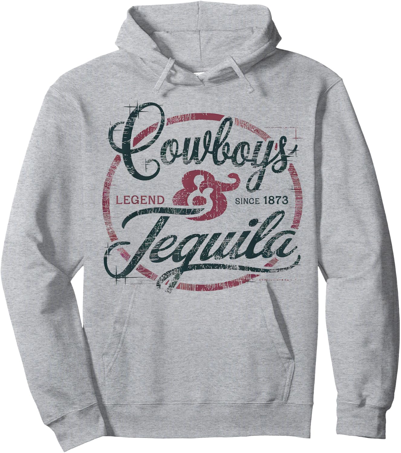 Cowboys And Tequila Lovers Funny Cinco de Mayo Best Tequila Hoodie - Hoodie | Ash
