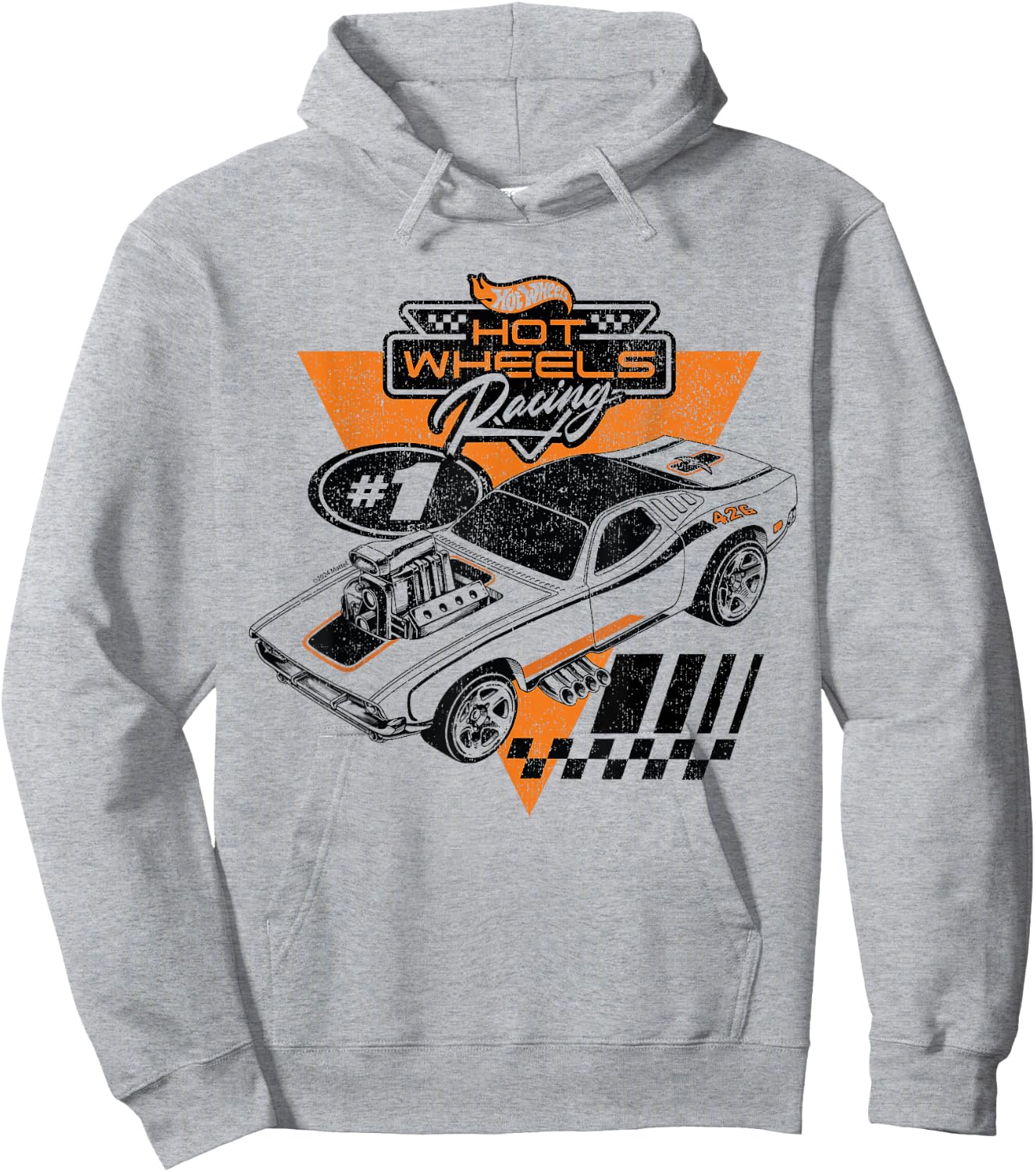 Hot Wheels - Rodger Dodger Racing Hoodie - Hoodie | Ash
