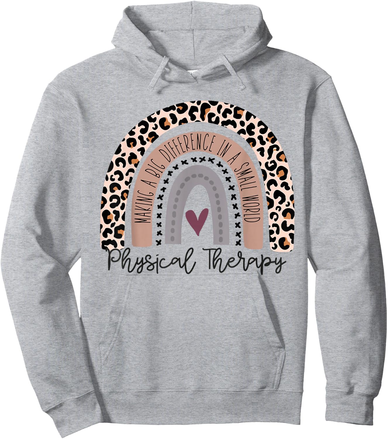 Physical Therapy Funny Physical Therapist pt therapist month Hoodie - Hoodie | Ash