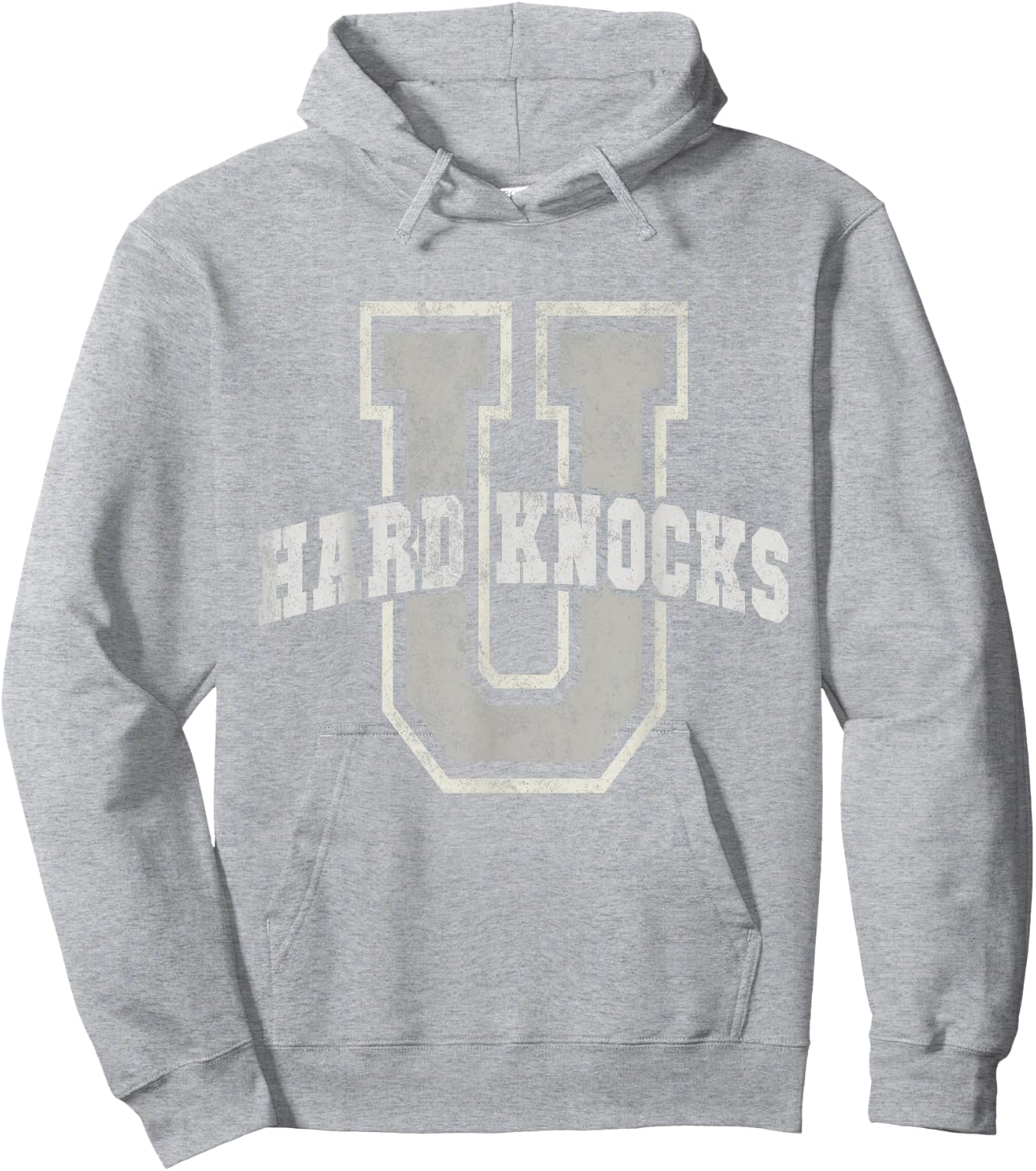 Vintage UNIVERSITY of HARD KNOCKS Business Graduate School Hoodie - Hoodie | Ash