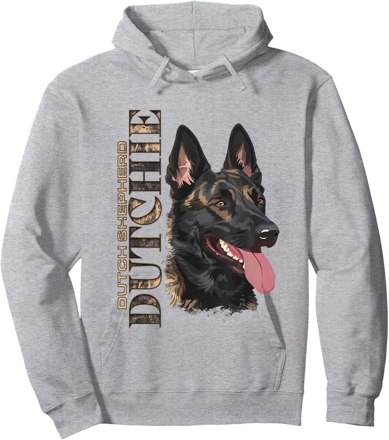 Dutch Shepherd Hoodie - Hoodie | Ash