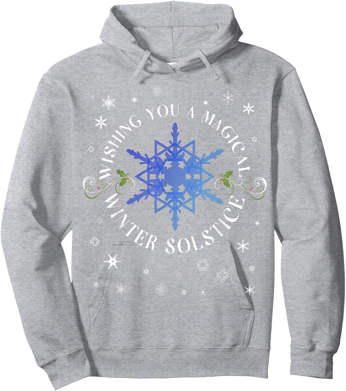 I wish you a magical winter solstice Hoodie - Hoodie | Ash