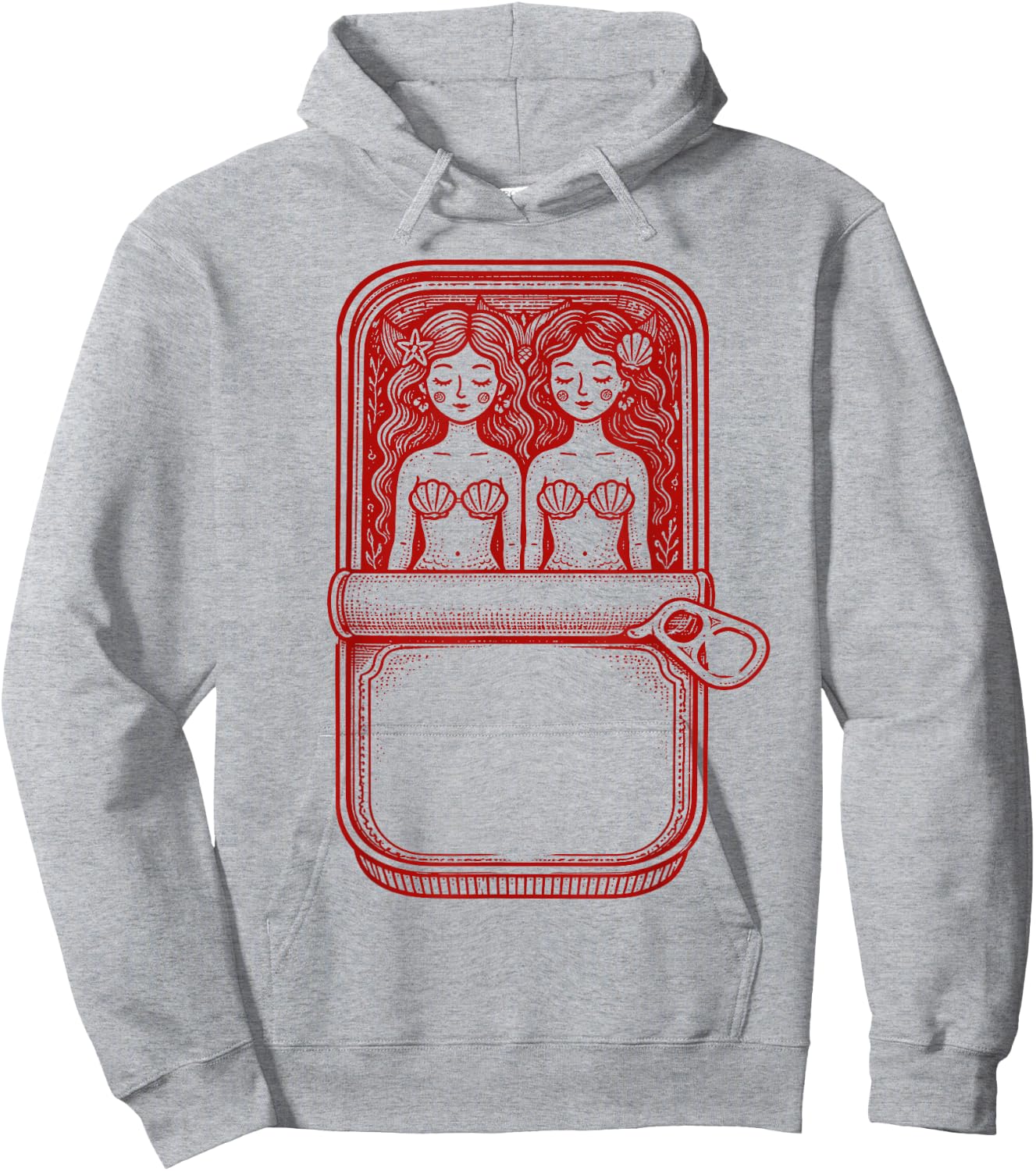 Sapphic Mermaid Lesbian Love Sapphic Subtle Fruity Hoodie - Hoodie | Ash