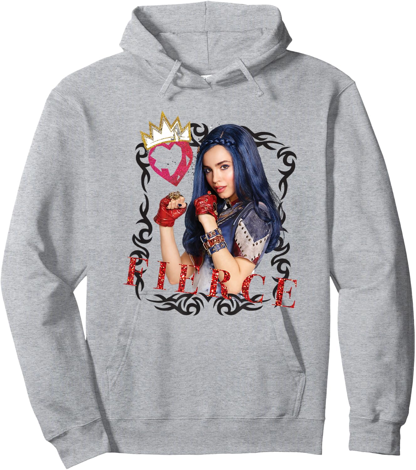 Disney Descendants Evie Fierce Girl Hoodie - Hoodie | Ash