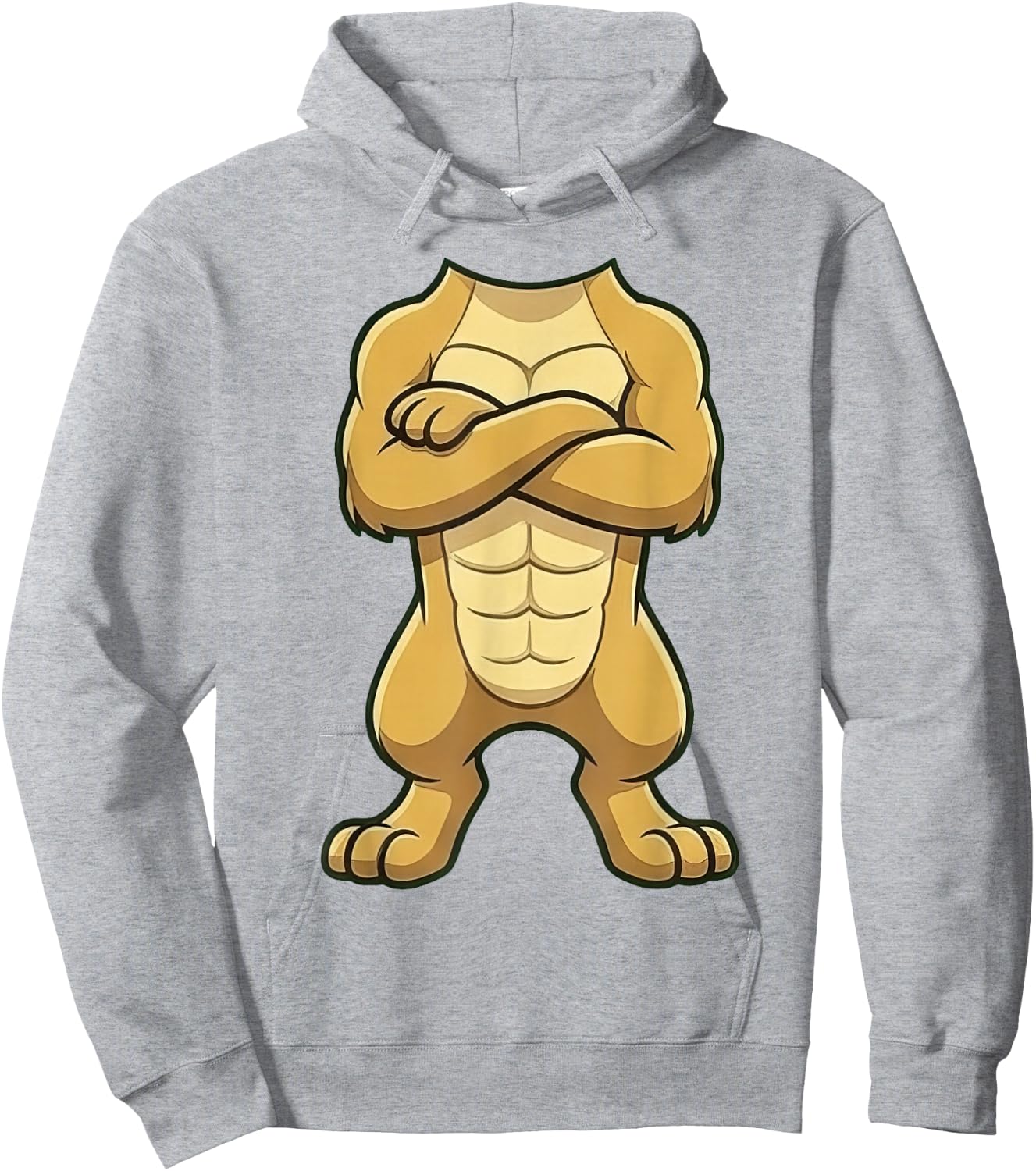 Lion Body for Adult Kids Men Women Lion Lover Costume Hoodie - Hoodie | Ash