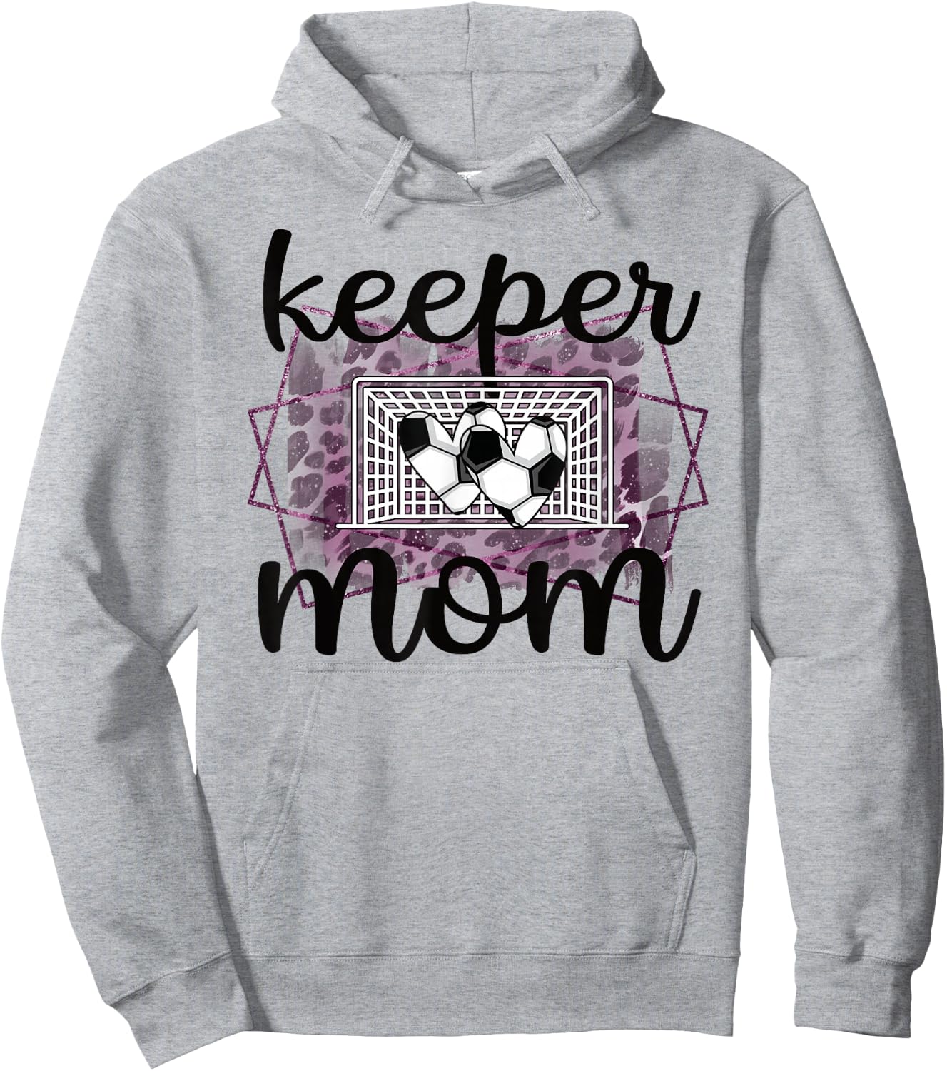 Proud Soccer Goalkeeper Mom Of A Soccer Goalie Mother Hoodie - Hoodie | Ash