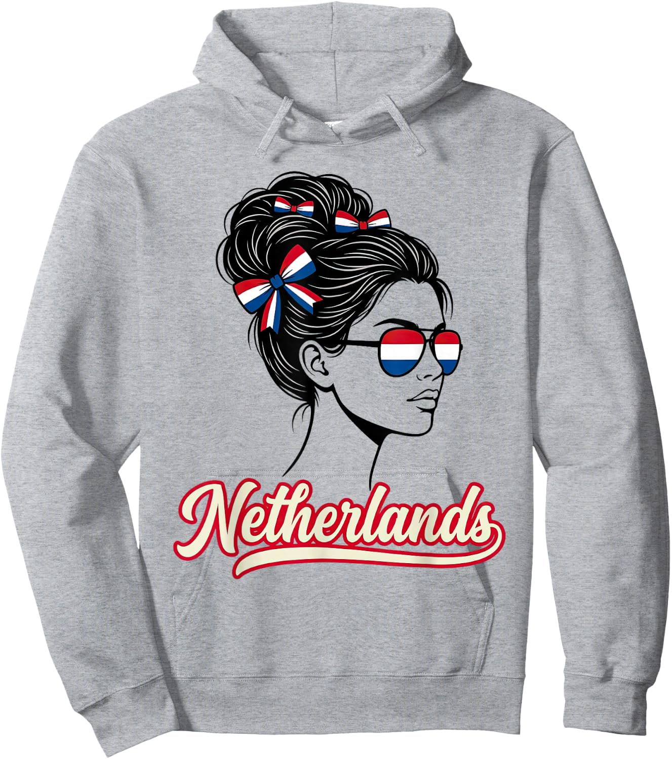 Netherlands for Woman Dutch for Girl Travel Souvenir Hoodie - Hoodie | Ash