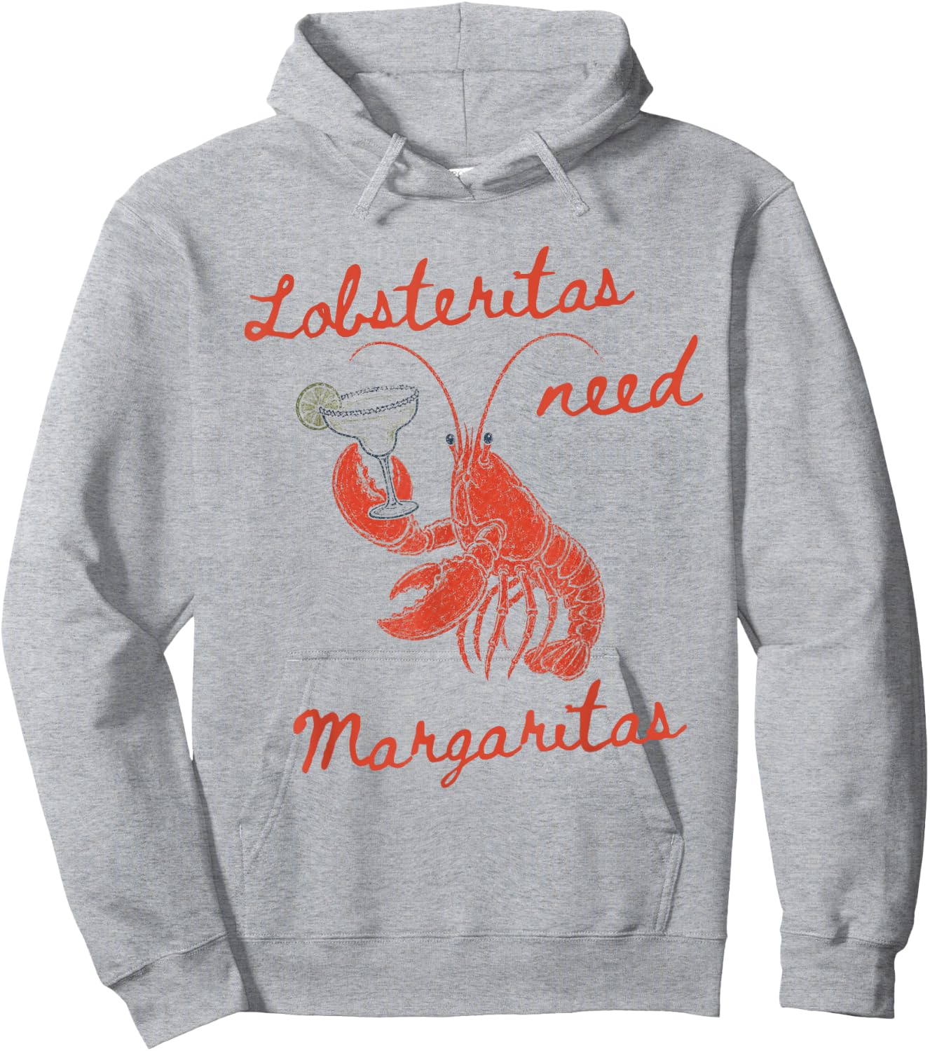 Lobsteritas Need Margaritas Lobster Women Girl Summer Hoodie - Hoodie | Ash