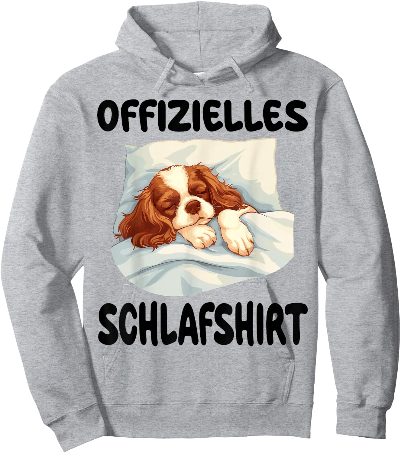 Lustiges Cavalier King Charles Spaniel Hund Offizielles Hoodie - Hoodie | Ash