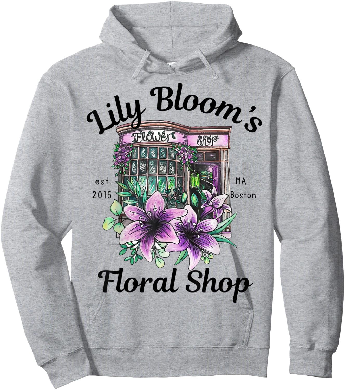 Lily Blooms Floral Shop It-Starts-With Us Bookish Hoodie - Hoodie | Ash