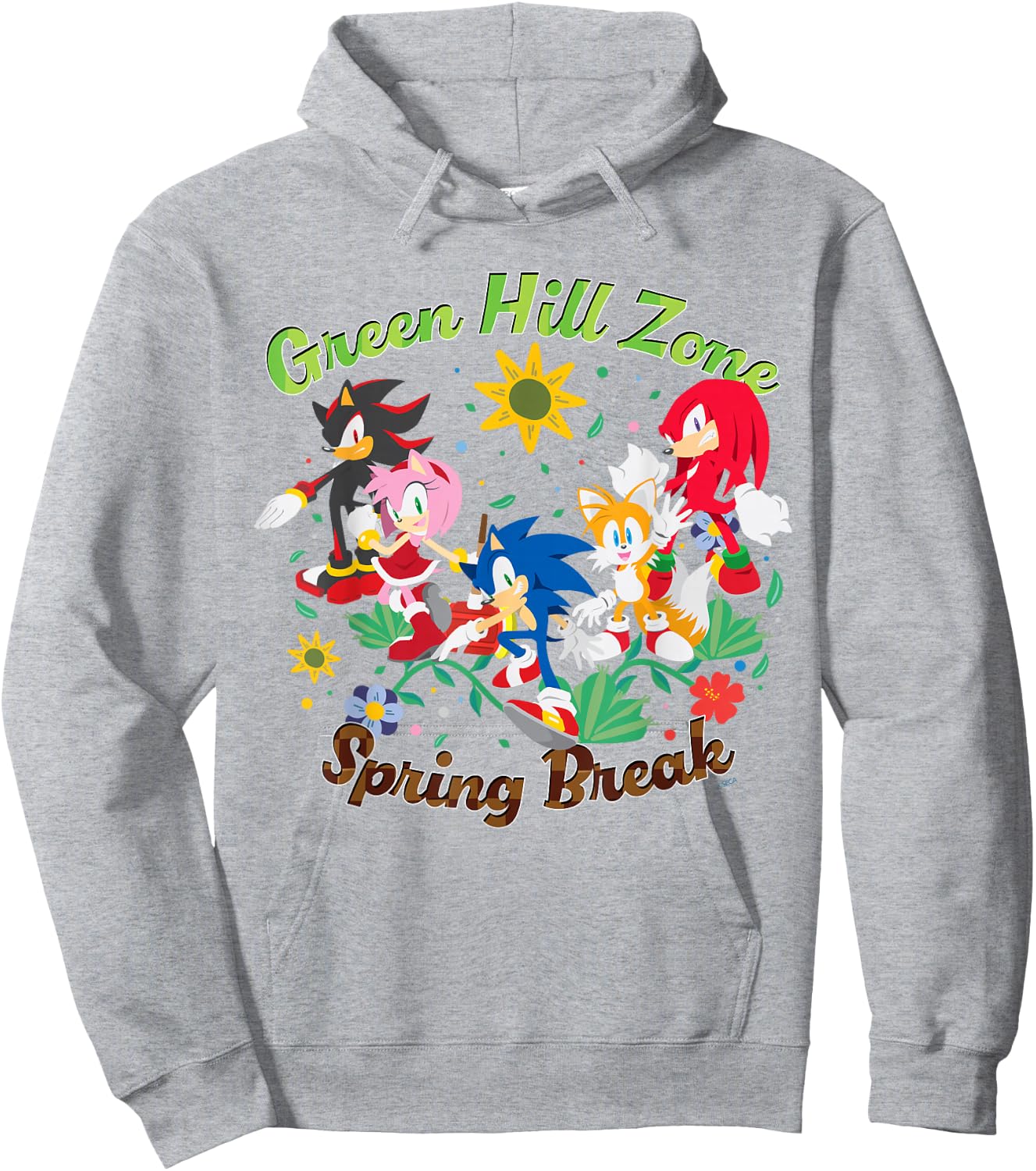 Sonic the Hedgehog Spring Break Hoodie - Hoodie | Ash
