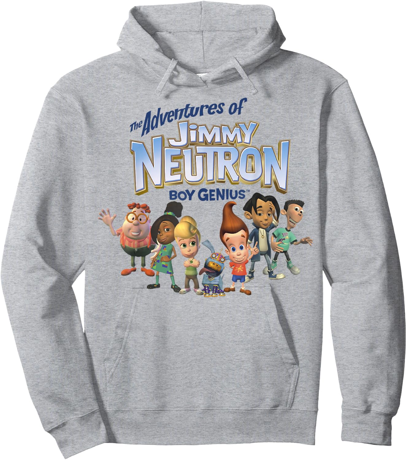 Nickelodeon Jimmy Neutron The Adventures of Boy Genius Hoodie - Hoodie | Ash