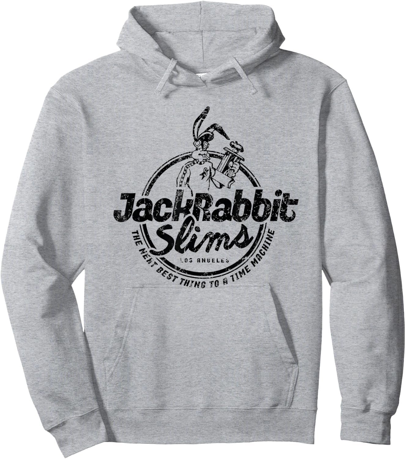 Rabbit Jack Slim's Pulp Milkshake Restaurant Retro Vintage Hoodie - Hoodie | Ash