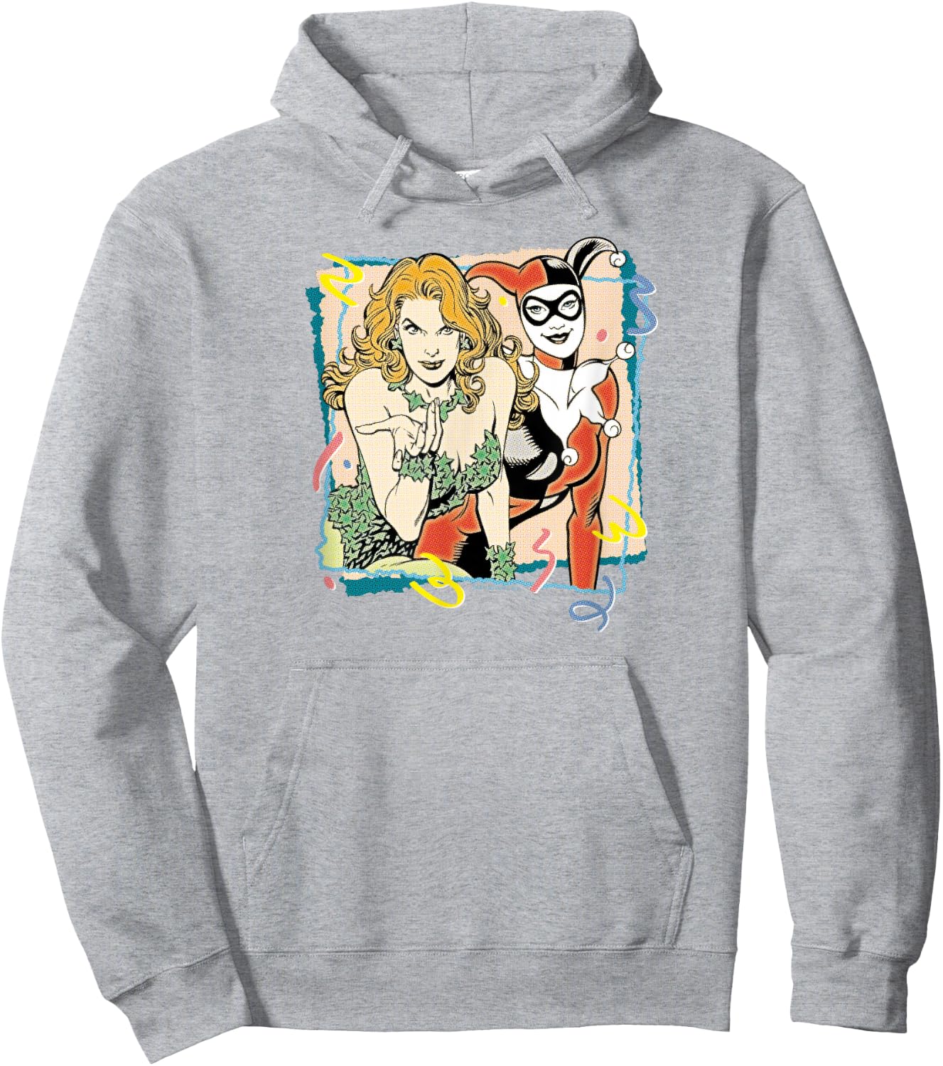 Batman Totally Harley Quinn & Poison Ivy Hoodie - Hoodie | Ash