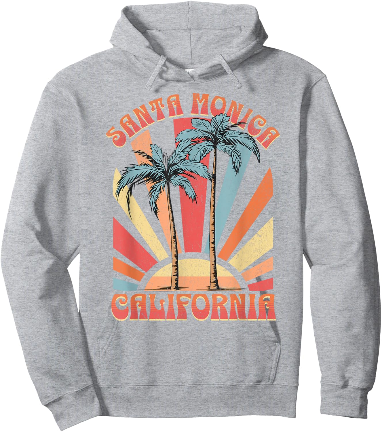 Santa Monica , white, S Hoodie - Hoodie | Ash
