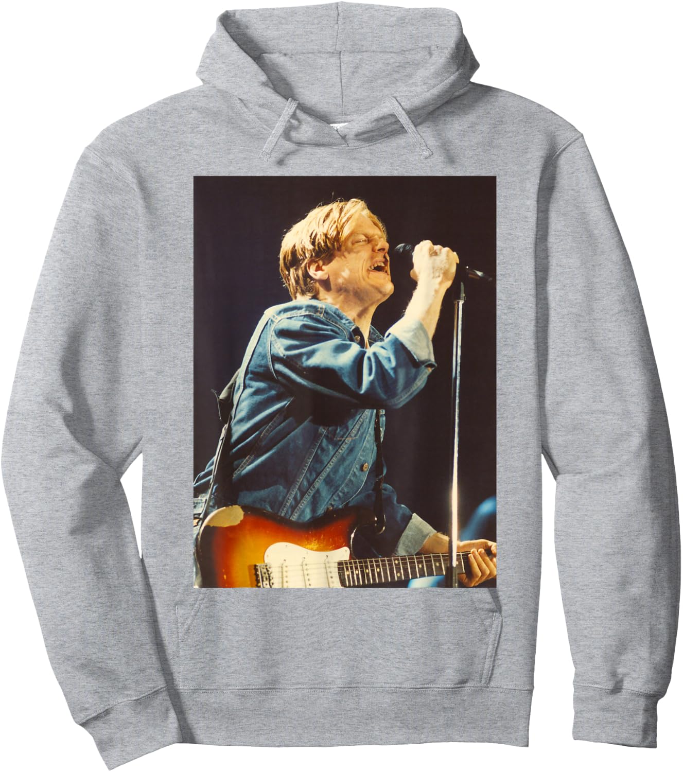 Bryan Adams Performing Waking Up The World Tour Live 1992 Hoodie - Hoodie | Ash