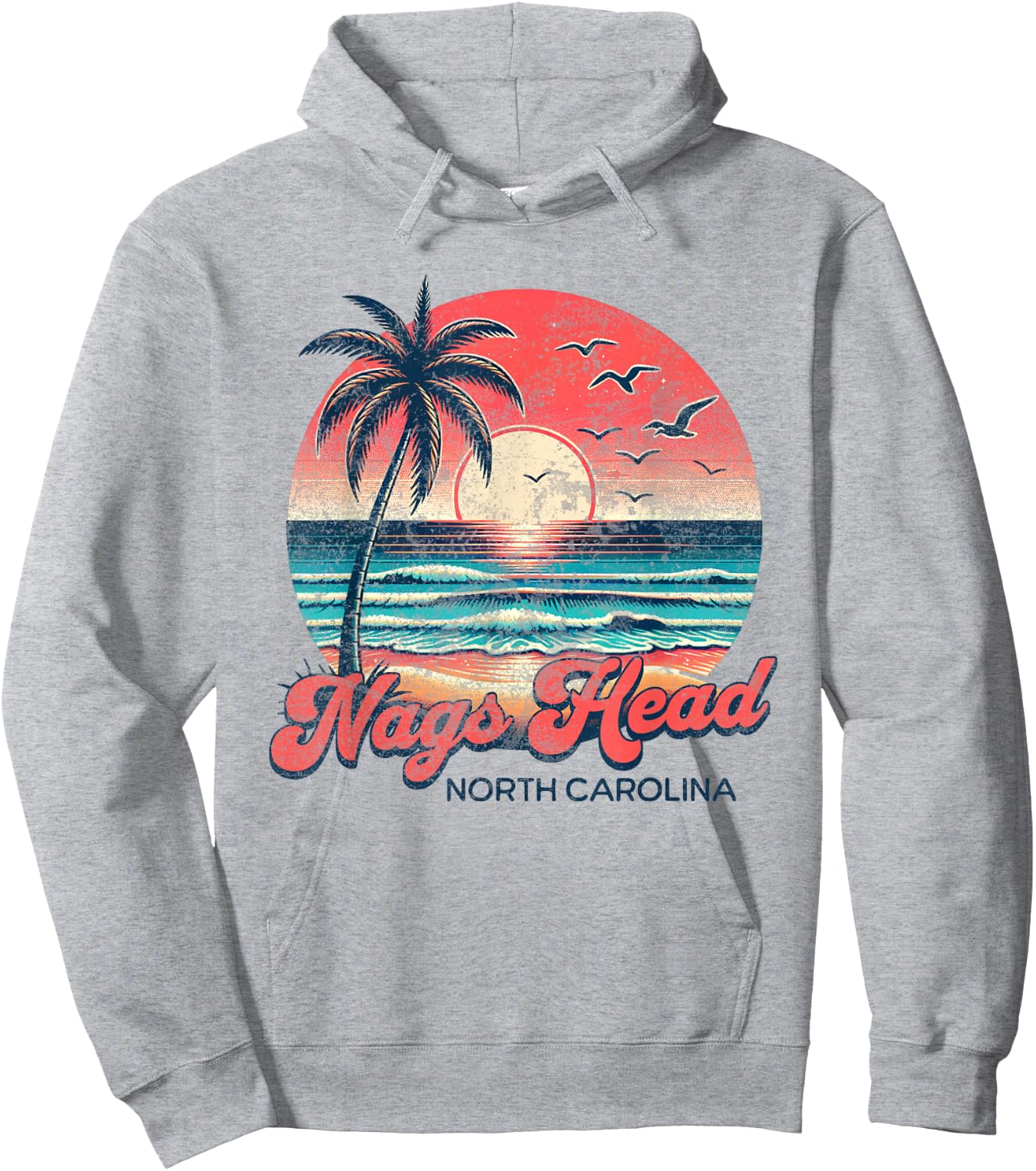 Nags Head Hoodie - Hoodie | Ash