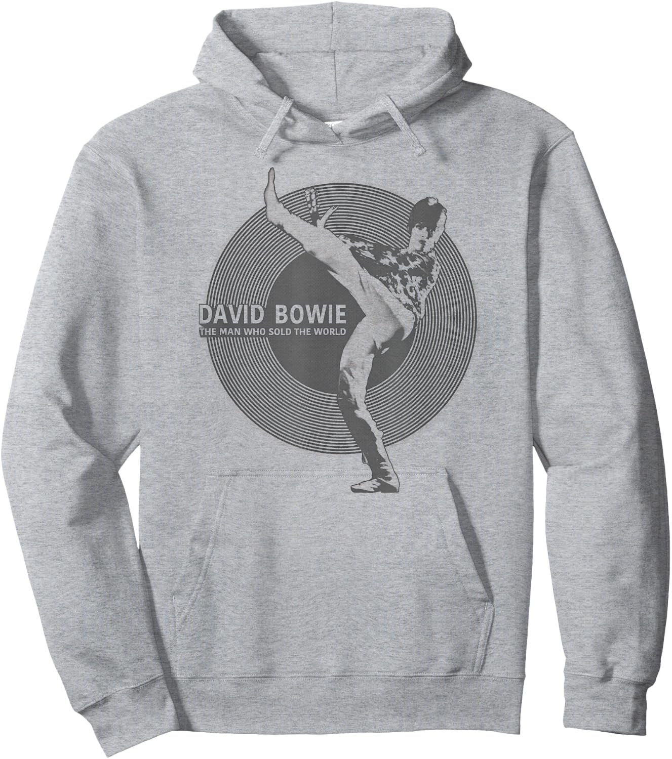 David Bowie - The Man Hoodie - Hoodie | Ash