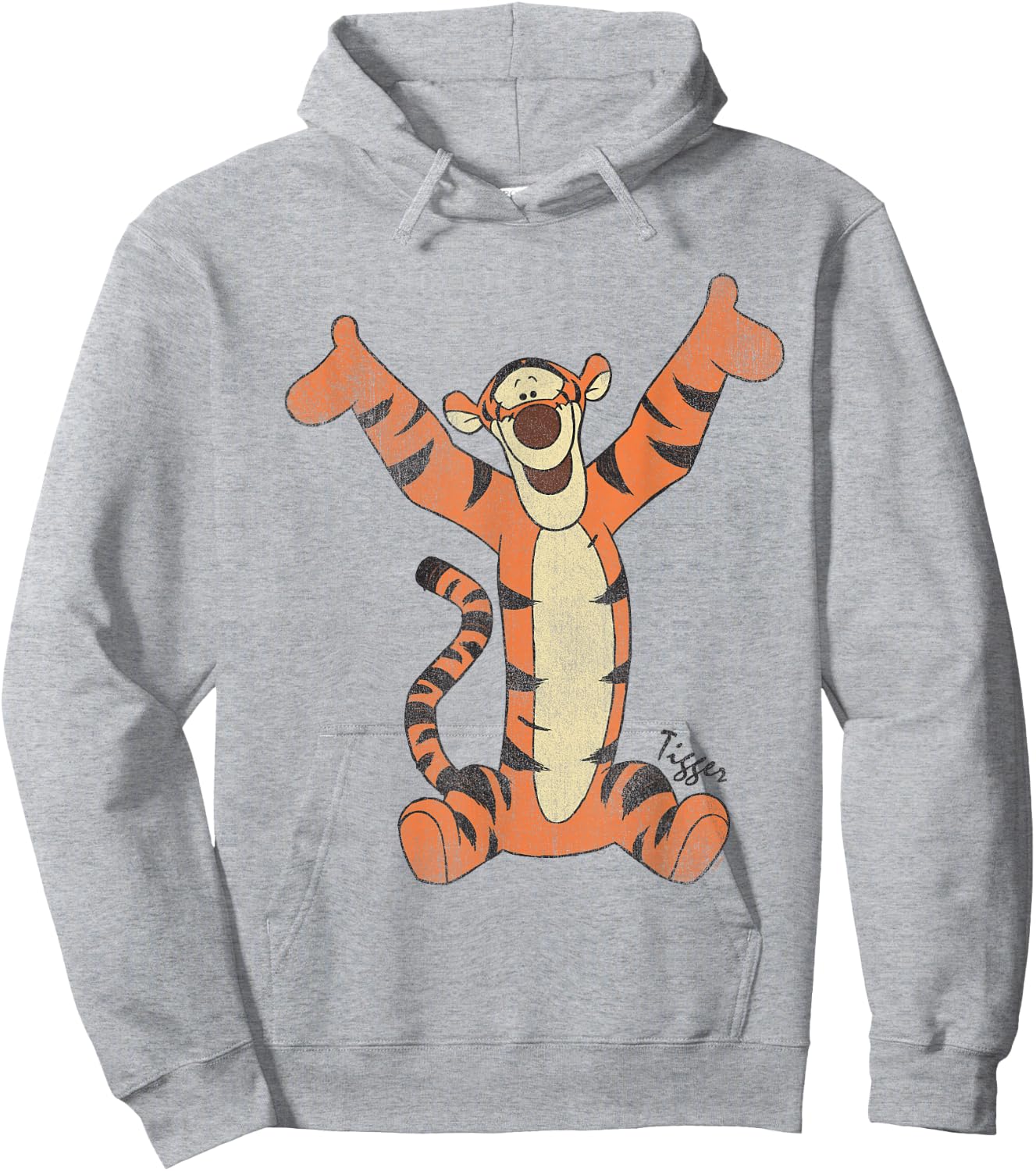 Winnie The Pooh Tigger Classic Hoodie - Hoodie | Ash