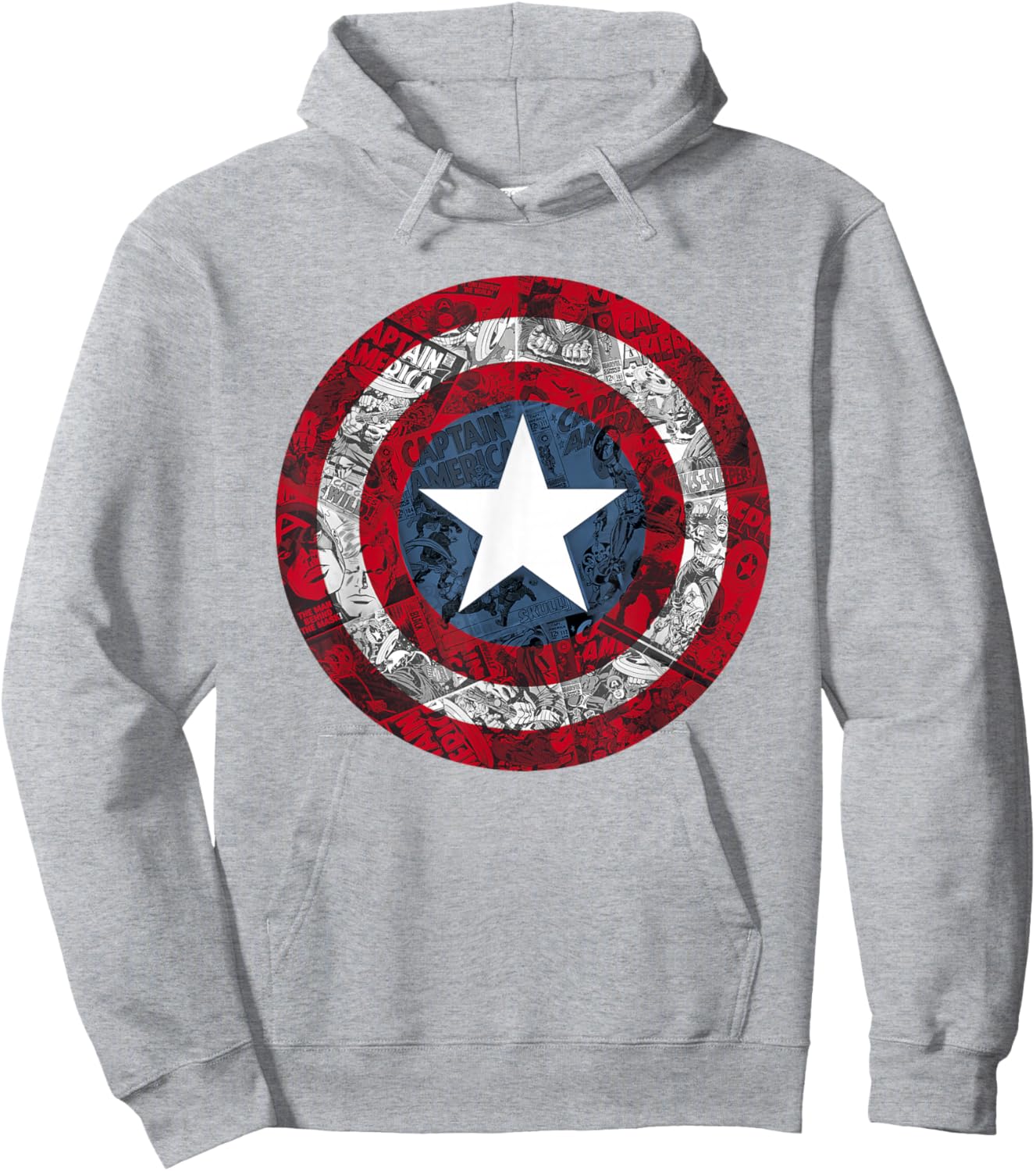Marvel Captain America Avengers Shield Comic C2 Hoodie - Hoodie | Ash