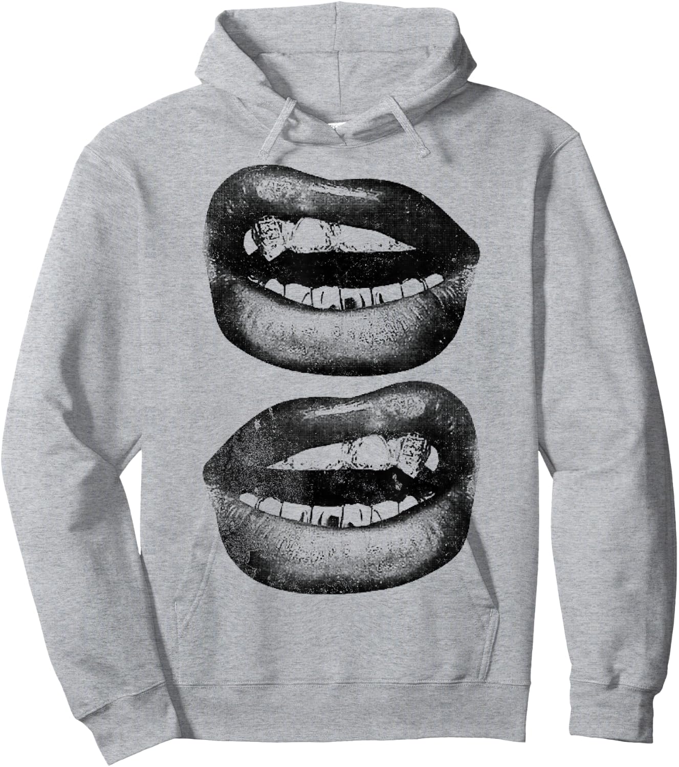 Y2K Grill Hoodie - Hoodie | Ash