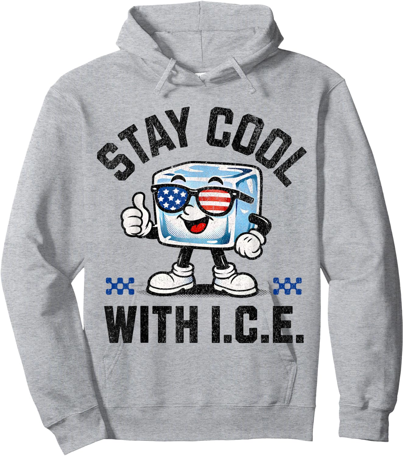 Funny Pro ICE Hoodie - Hoodie | Ash