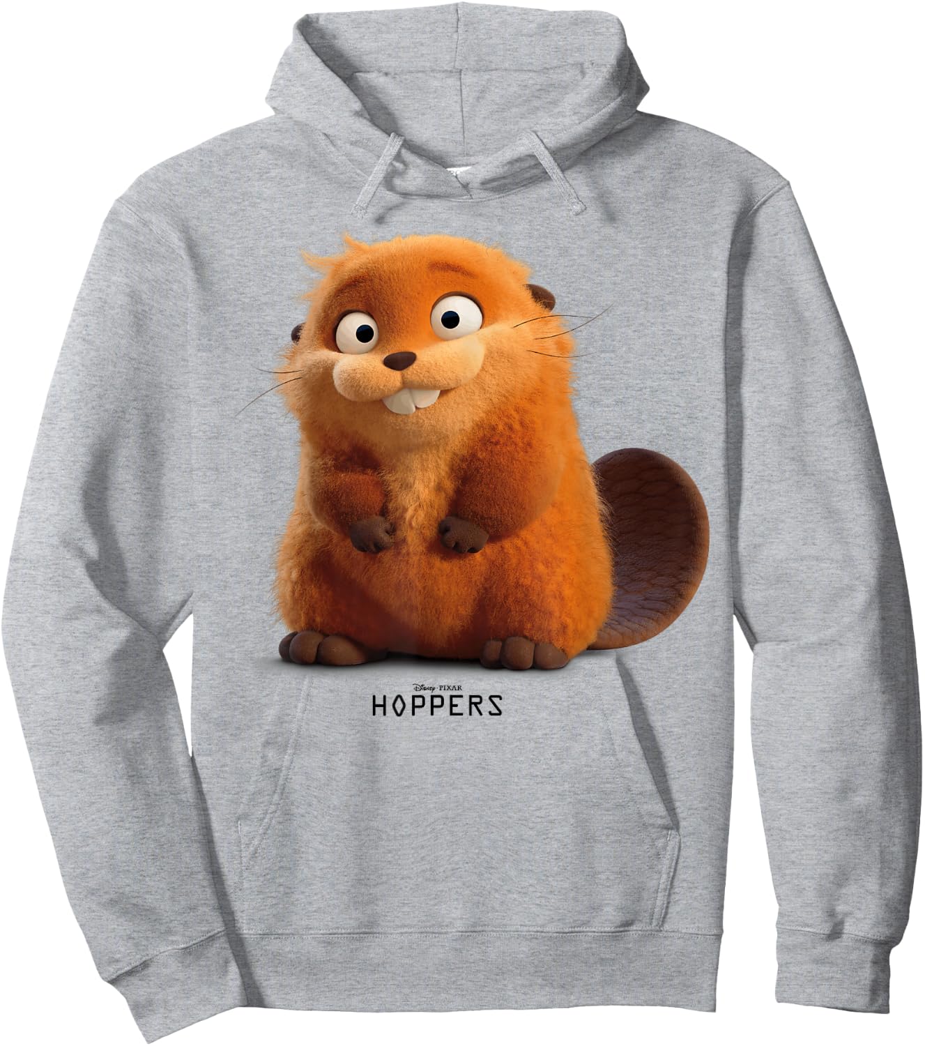 Disney Pixar Hoppers Mabel Beaver Smiling Hoodie - Hoodie | Ash