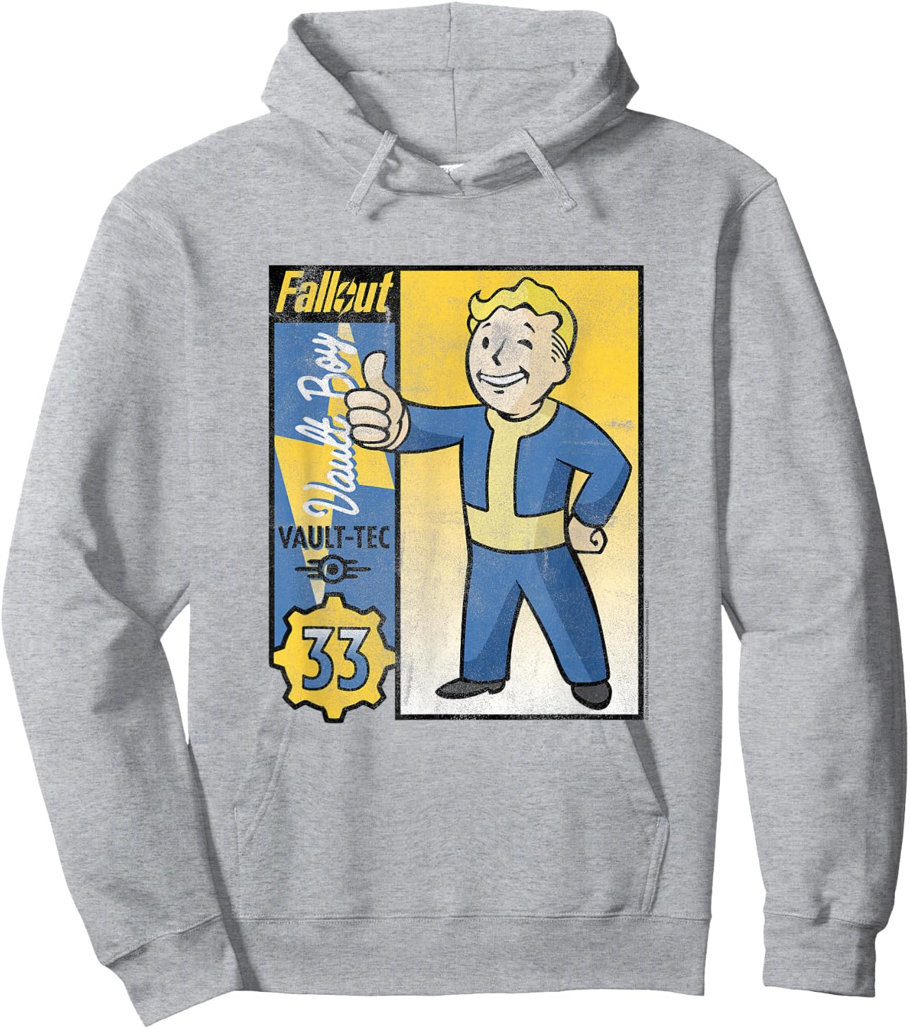 Fallout TV Series Vault-Tec Trading Card , White Hoodie - Hoodie | Ash