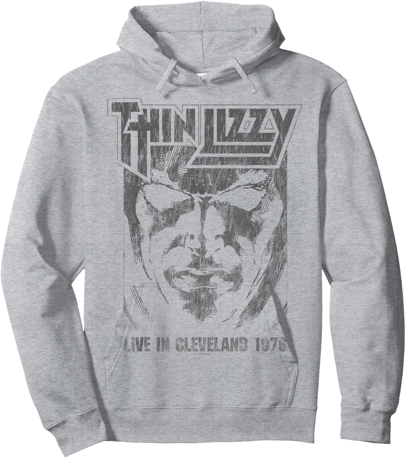 Thin Lizzy Jailbreak Album Cleveland Hoodie - Hoodie | Ash