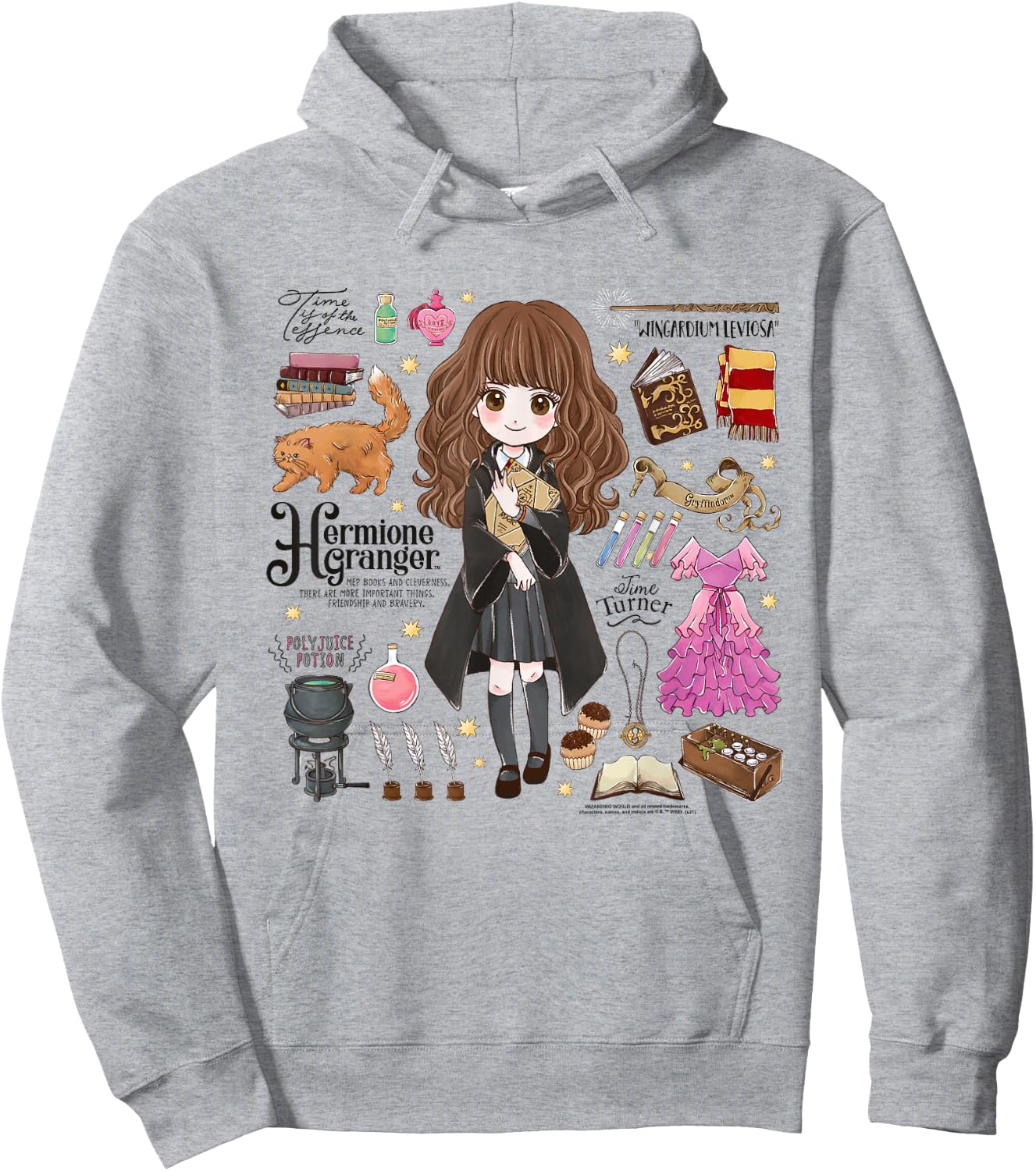 Harry Potter Everything That is Hermione Granger Hoodie - Hoodie | Ash