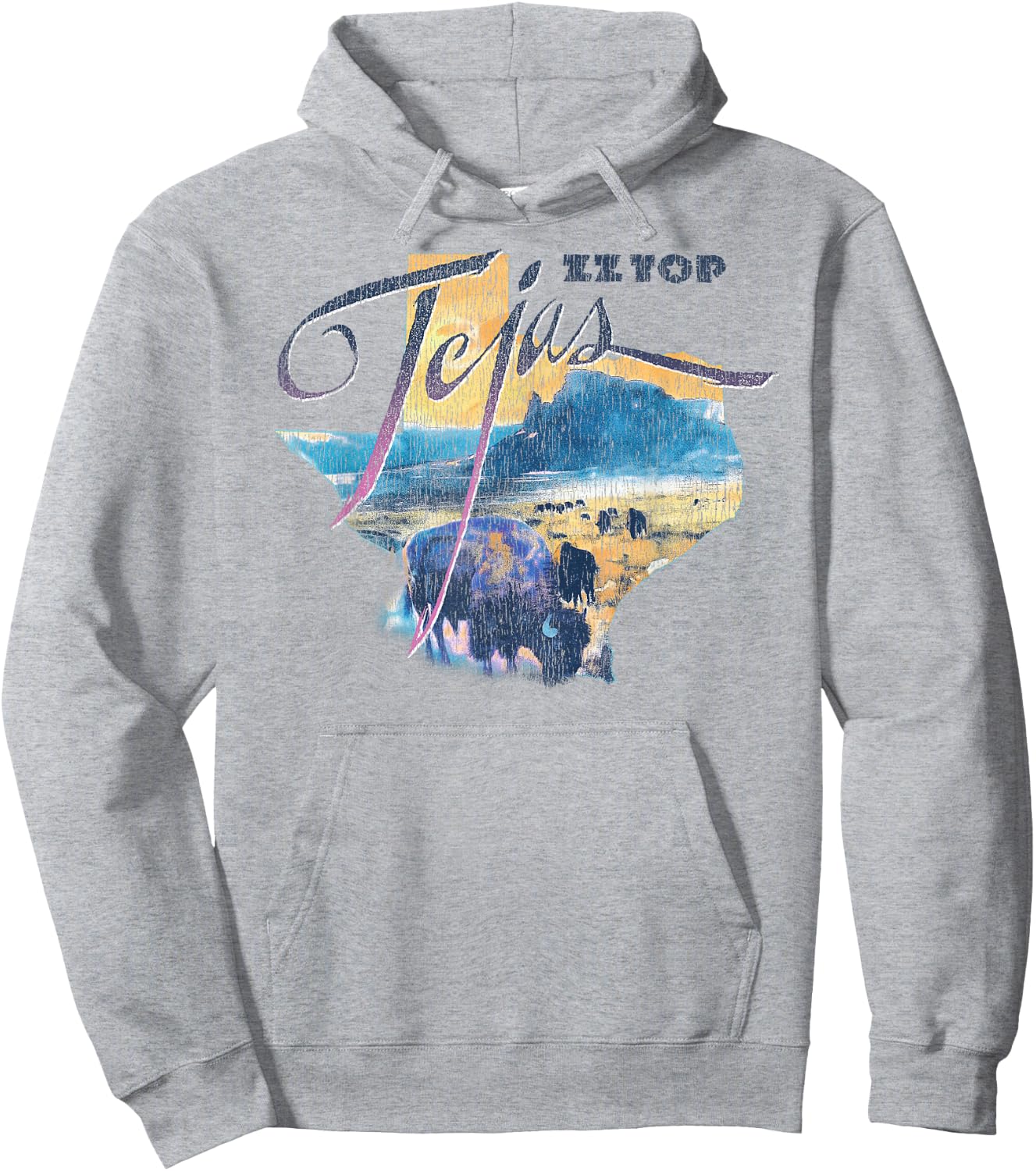 ZZ Top Tejas , white, S Hoodie - Hoodie | Ash