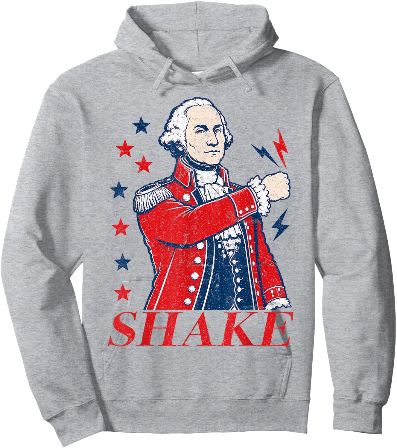 Funny Shake and Bake 4th of July Couple Matching Hoodie - Hoodie | Ash