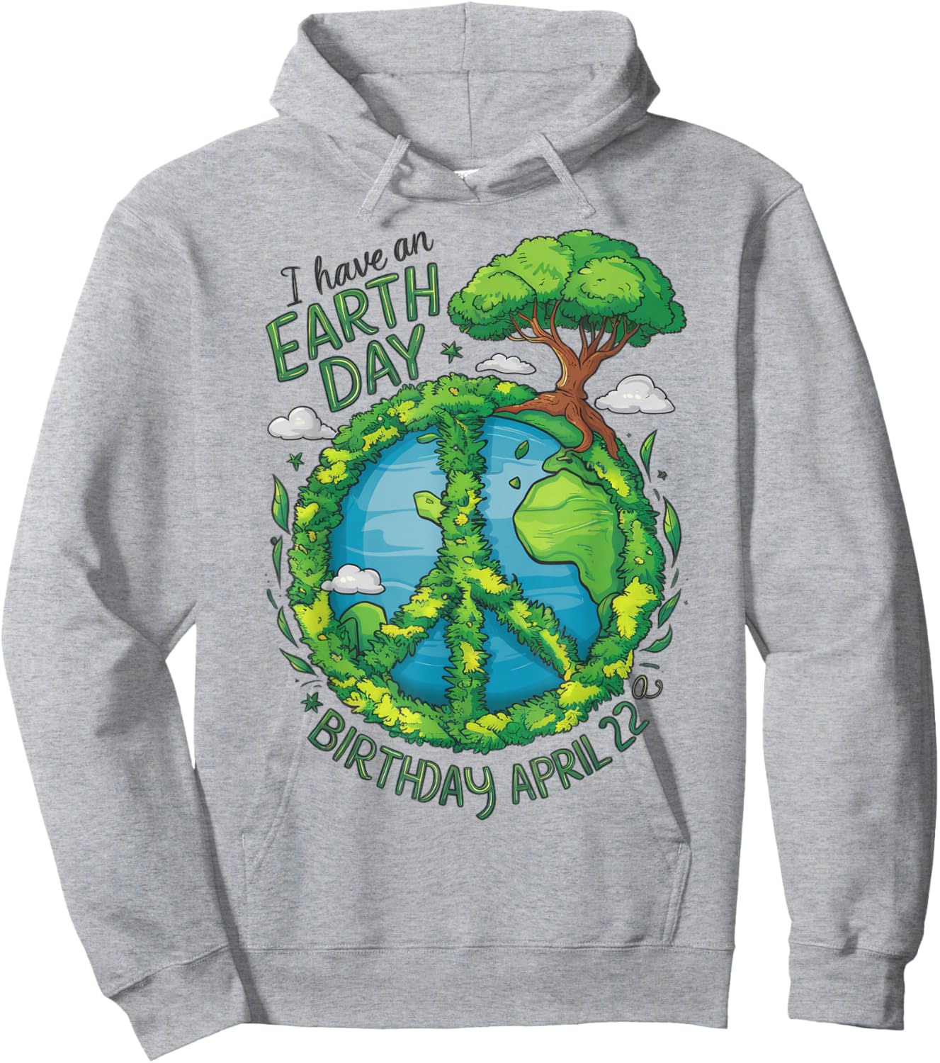 Earth Day Is My Birthday Pro Environment Party kids Women Hoodie - Hoodie | Ash