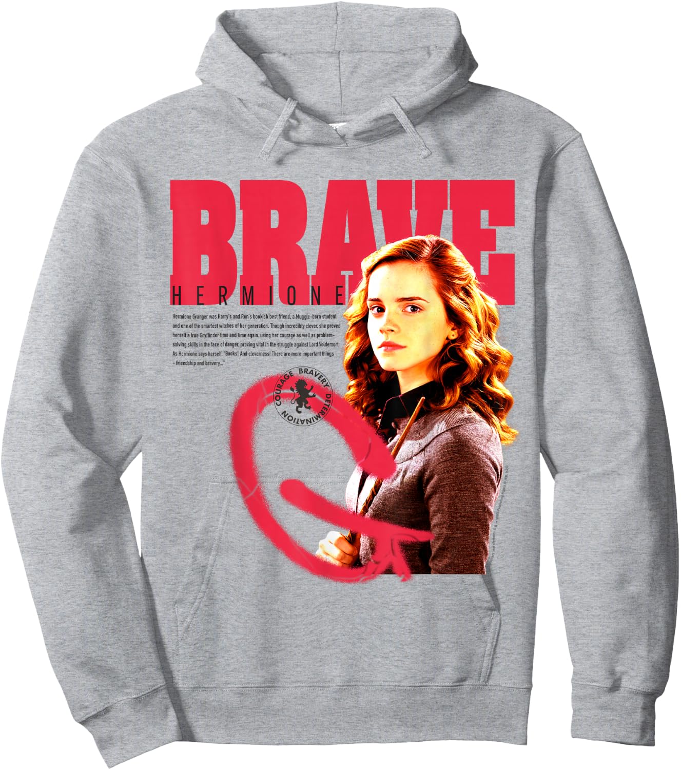 Harry Potter 2025 Brave Hermione Hoodie - Hoodie | Ash