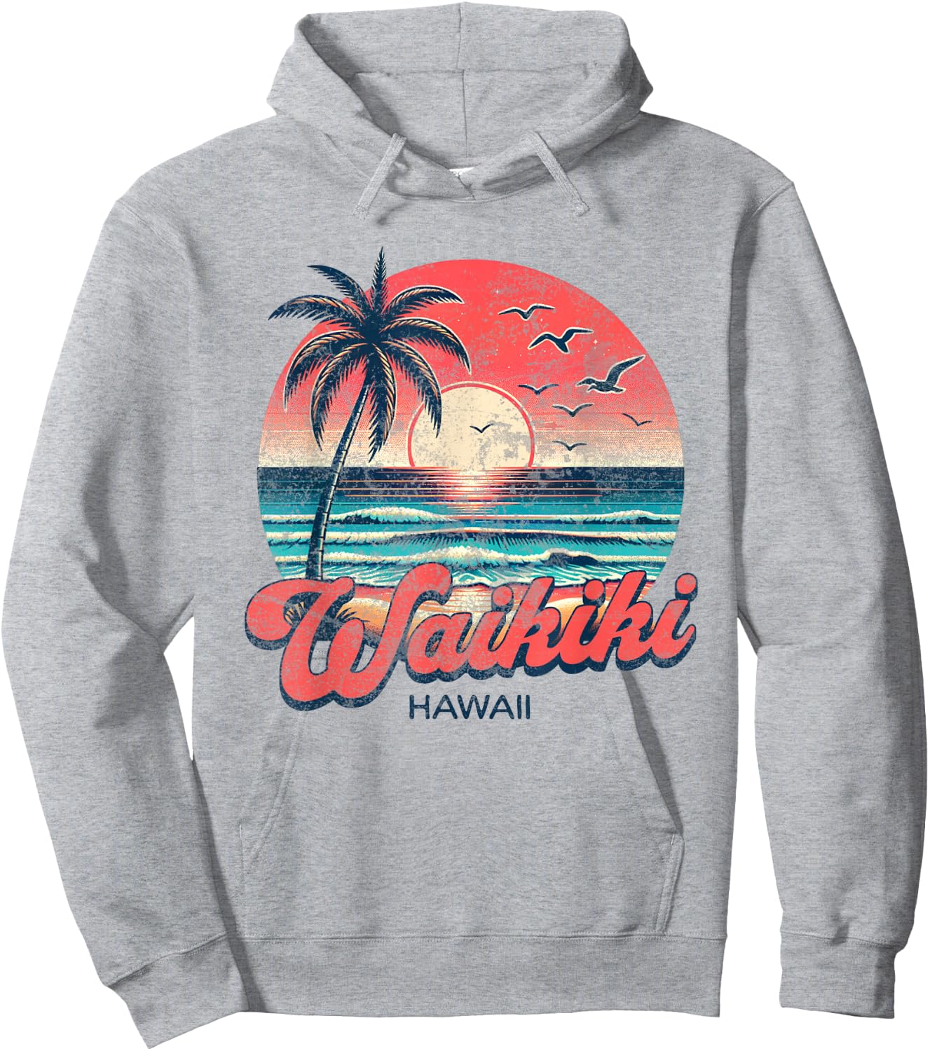 Waikiki Hoodie - Hoodie | Ash