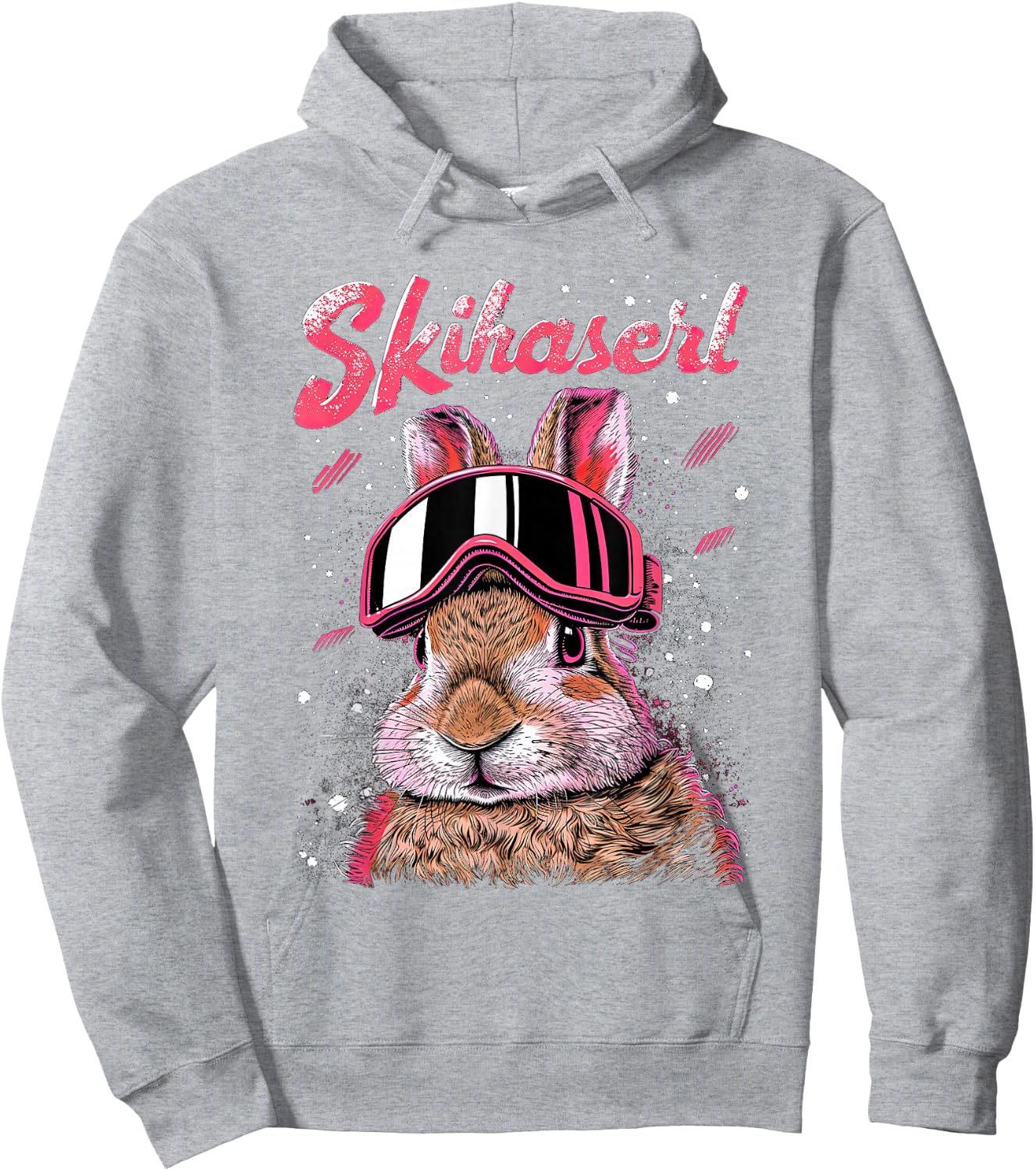 Skihaserl Apres Ski Haserl Skier Winter Women's , pink Hoodie - Hoodie | Ash