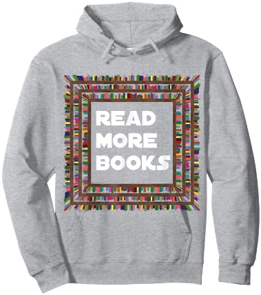Read More Books Englisch Lehrer Schule Lesen Geschenk Hoodie - Hoodie | Ash